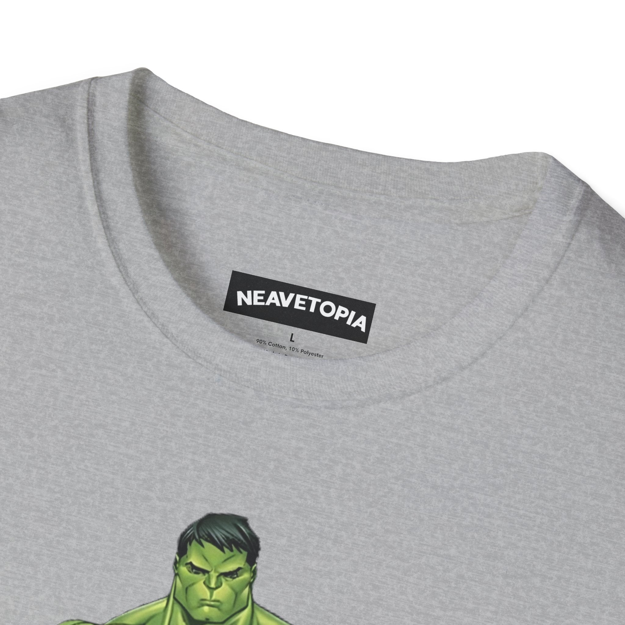Hulk Avengers Logo T-Shirt — Marvel Hero Collage Graphic Tee