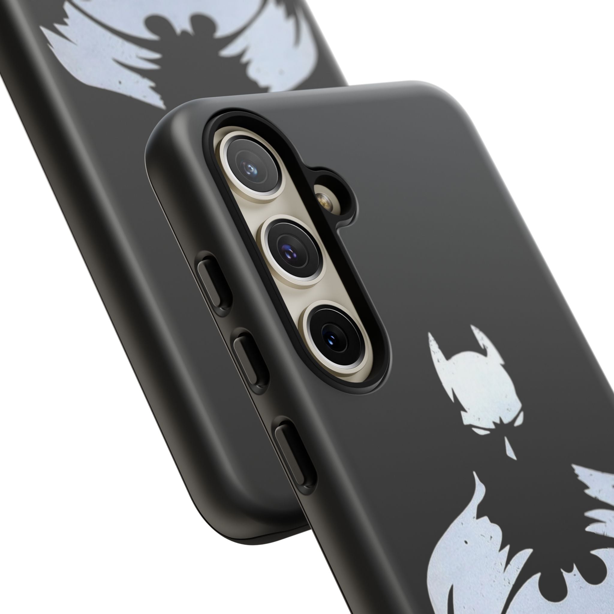 Batman Silhouette Tough Phone Case — Dark Knight Black Protective Cover