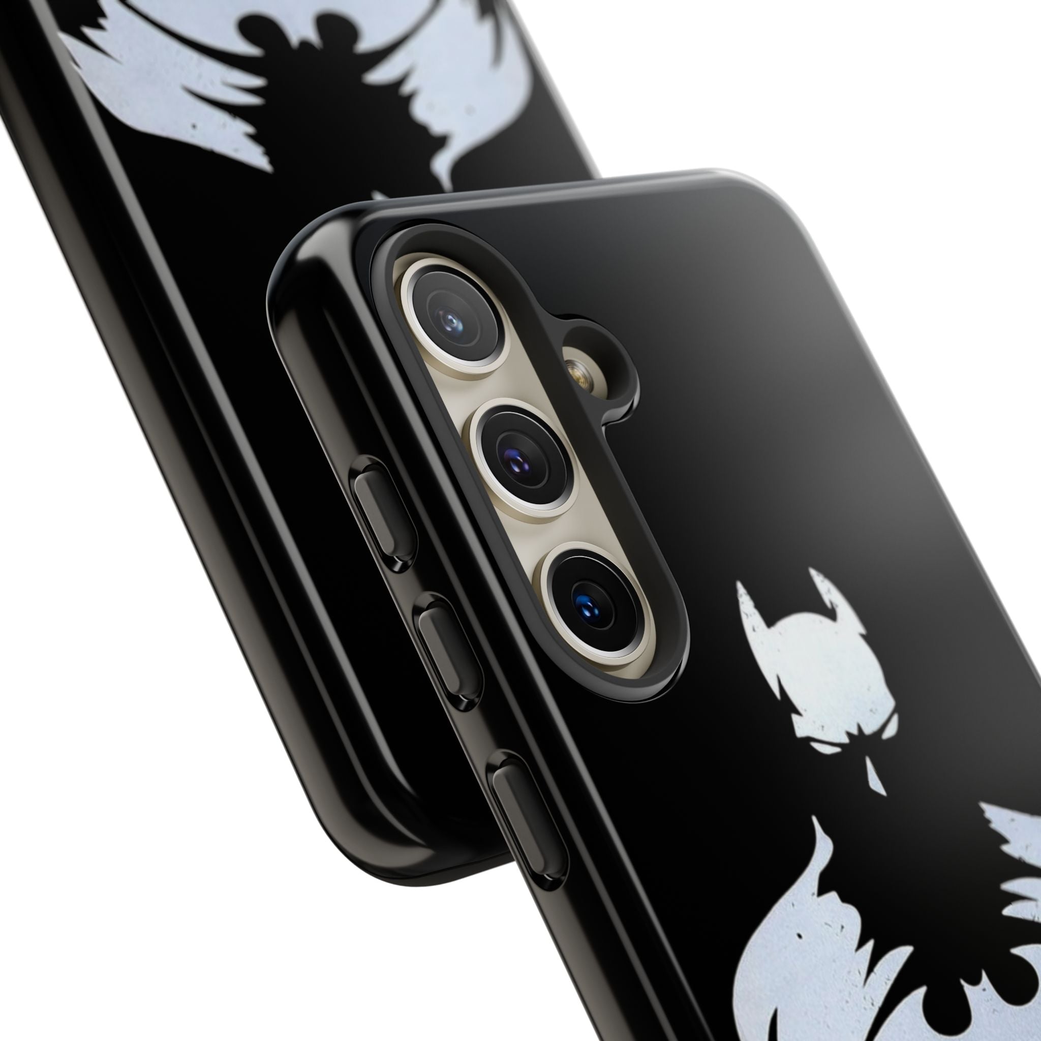 Batman Silhouette Tough Phone Case — Dark Knight Black Protective Cover