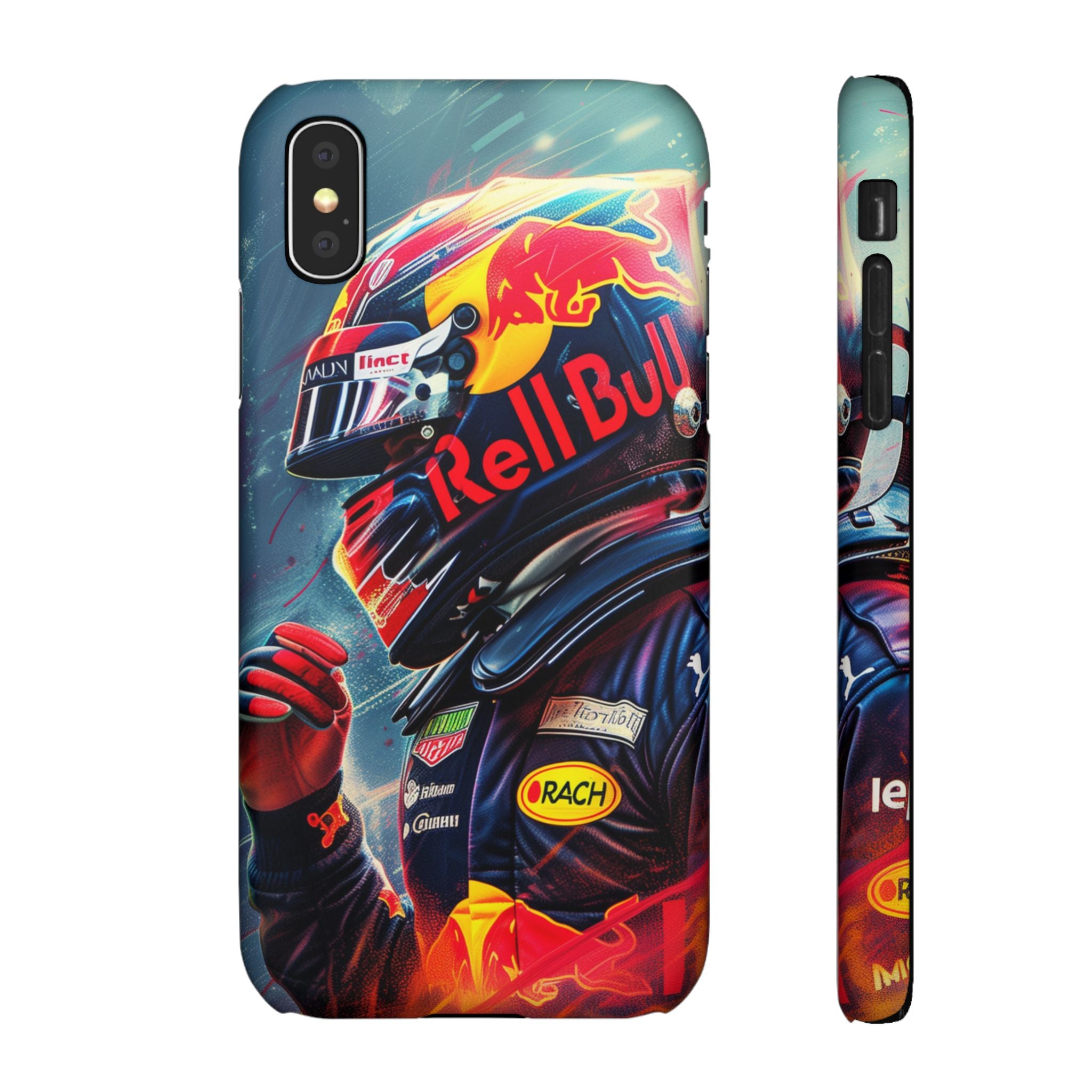 Red Bull Snap Cases, Custom Phone Cover, Sports Team Accessory, Gift for Fans, Durable Phone Protection