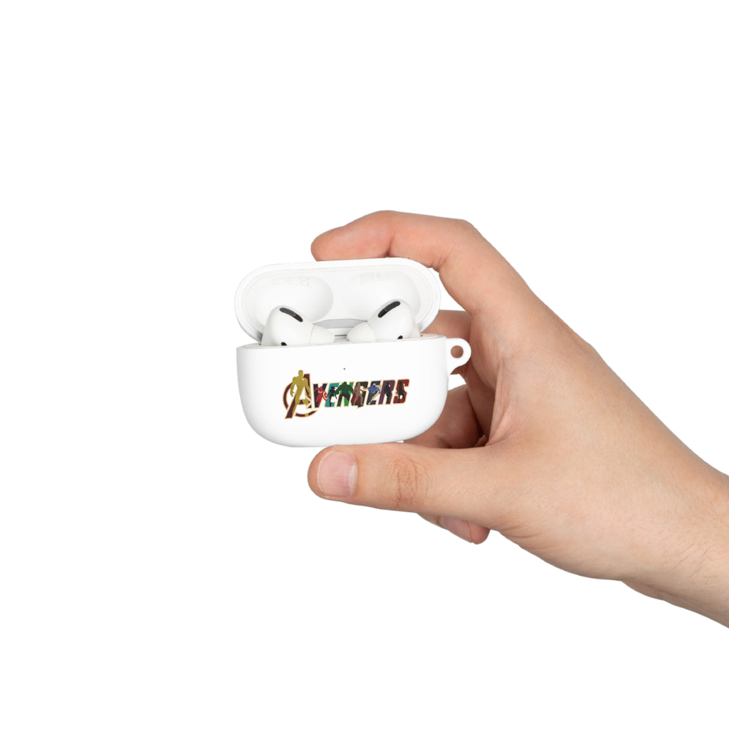 Avengers Logo AirPods Case Cover — Marvel Superhero Protective Case