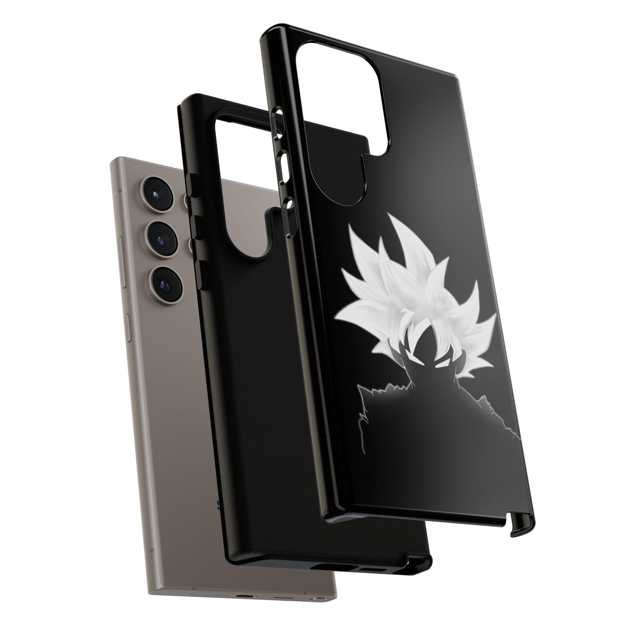 Anime Dragon Ball Goku Silhouette Tough Phone Case