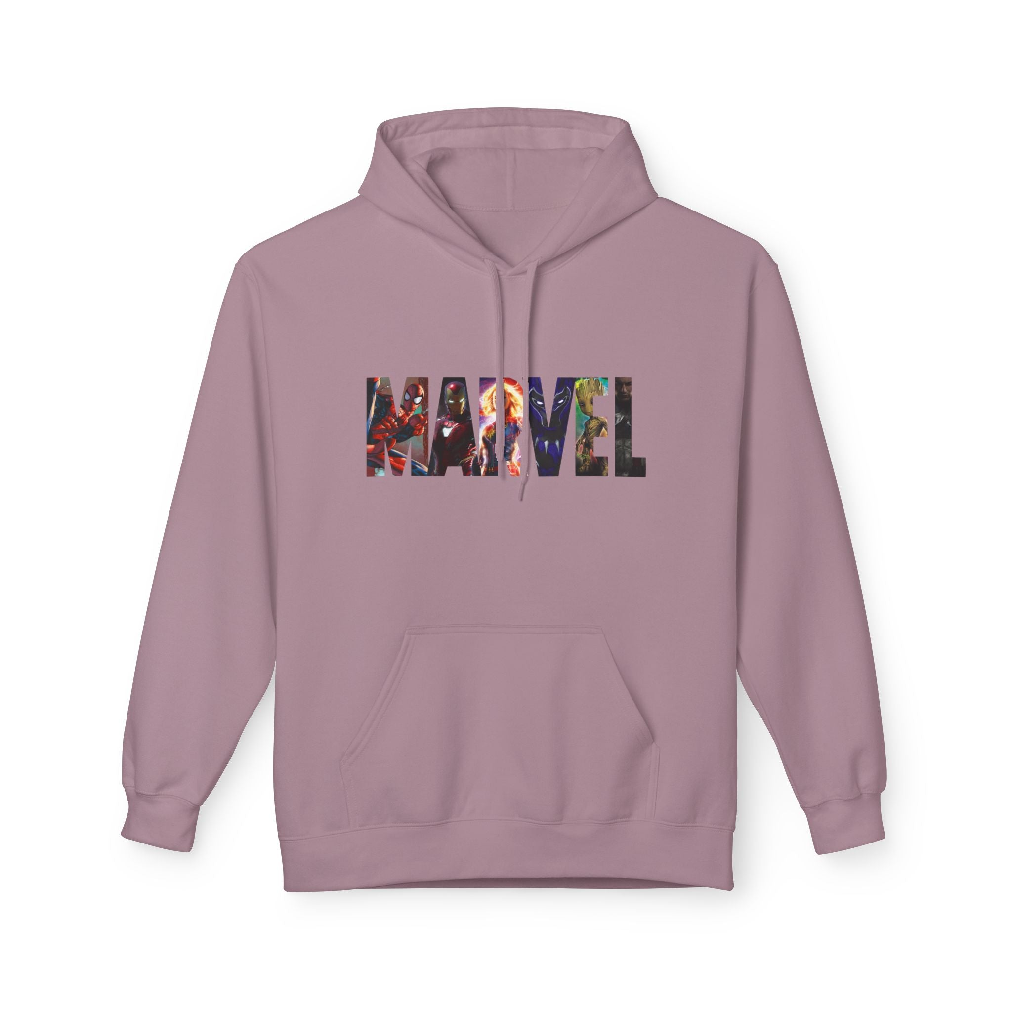 Marvel Logo Hoodie — Graphic Superhero Pullover