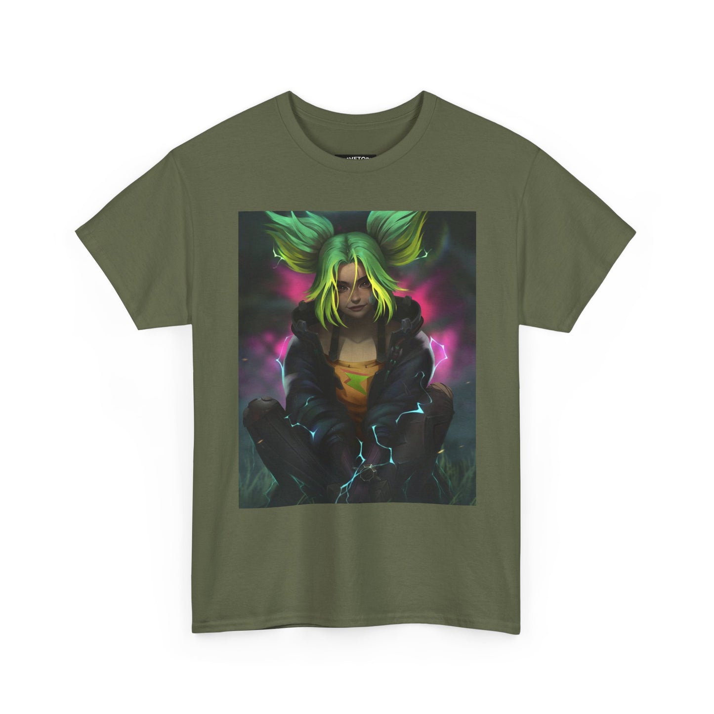 Zeri Valorant Gaming T-Shirt-Stil