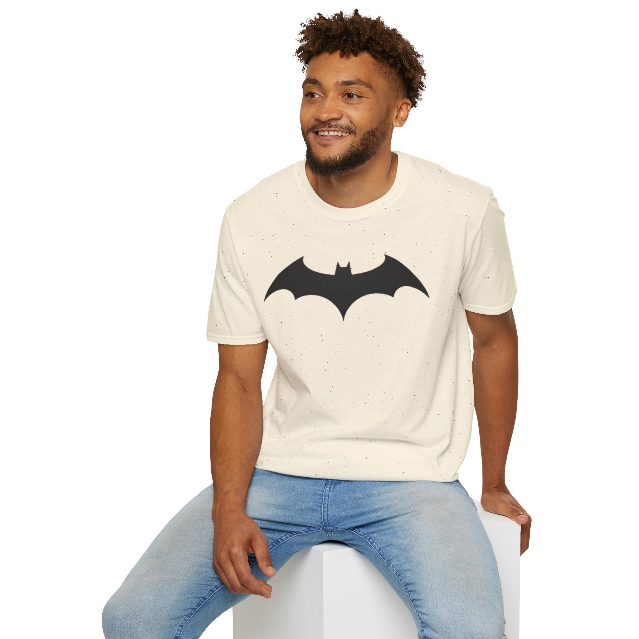Batman Emblem Logo T-Shirt | Minimal Batman Logo Tee