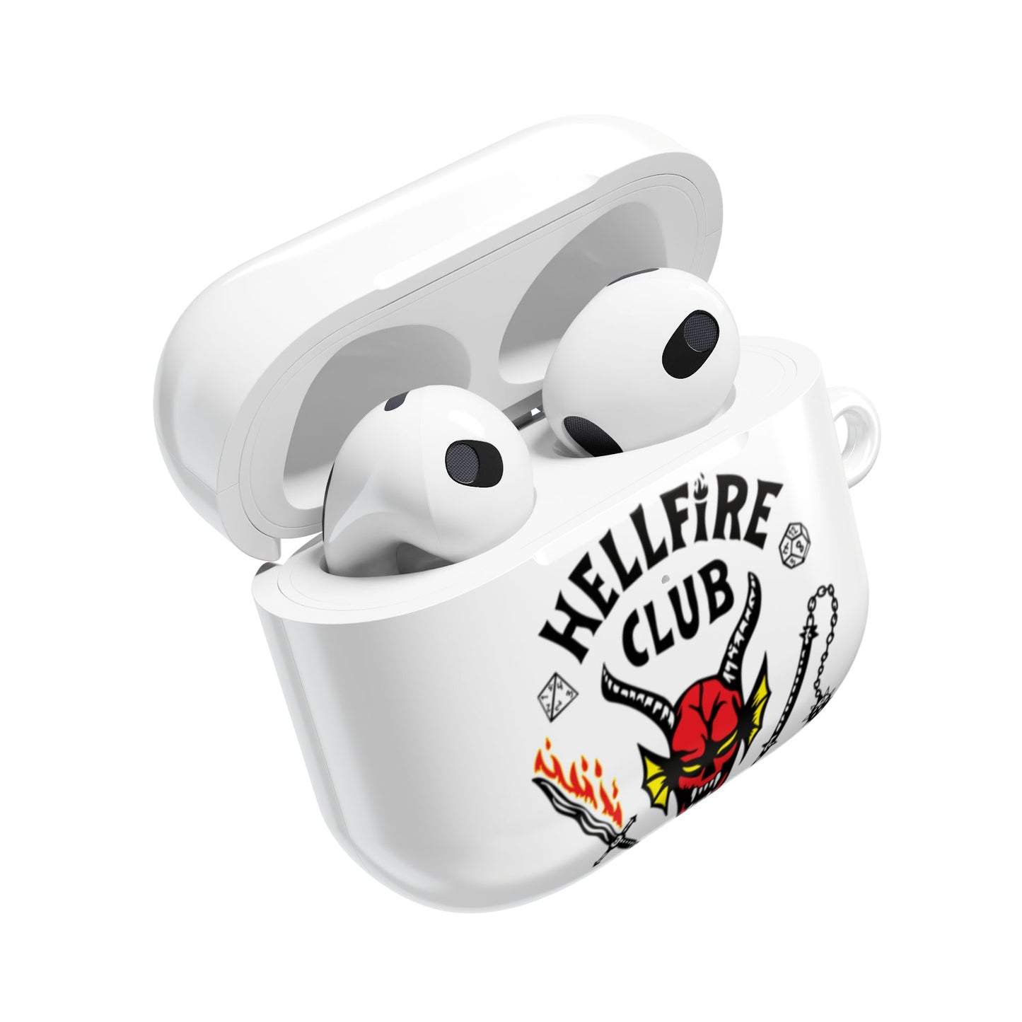 AirPods Hülle – „Hellfire Club“ Stranger Things Design
