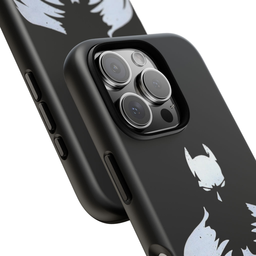 Batman Silhouette Tough Phone Case — Dark Knight Black Protective Cover