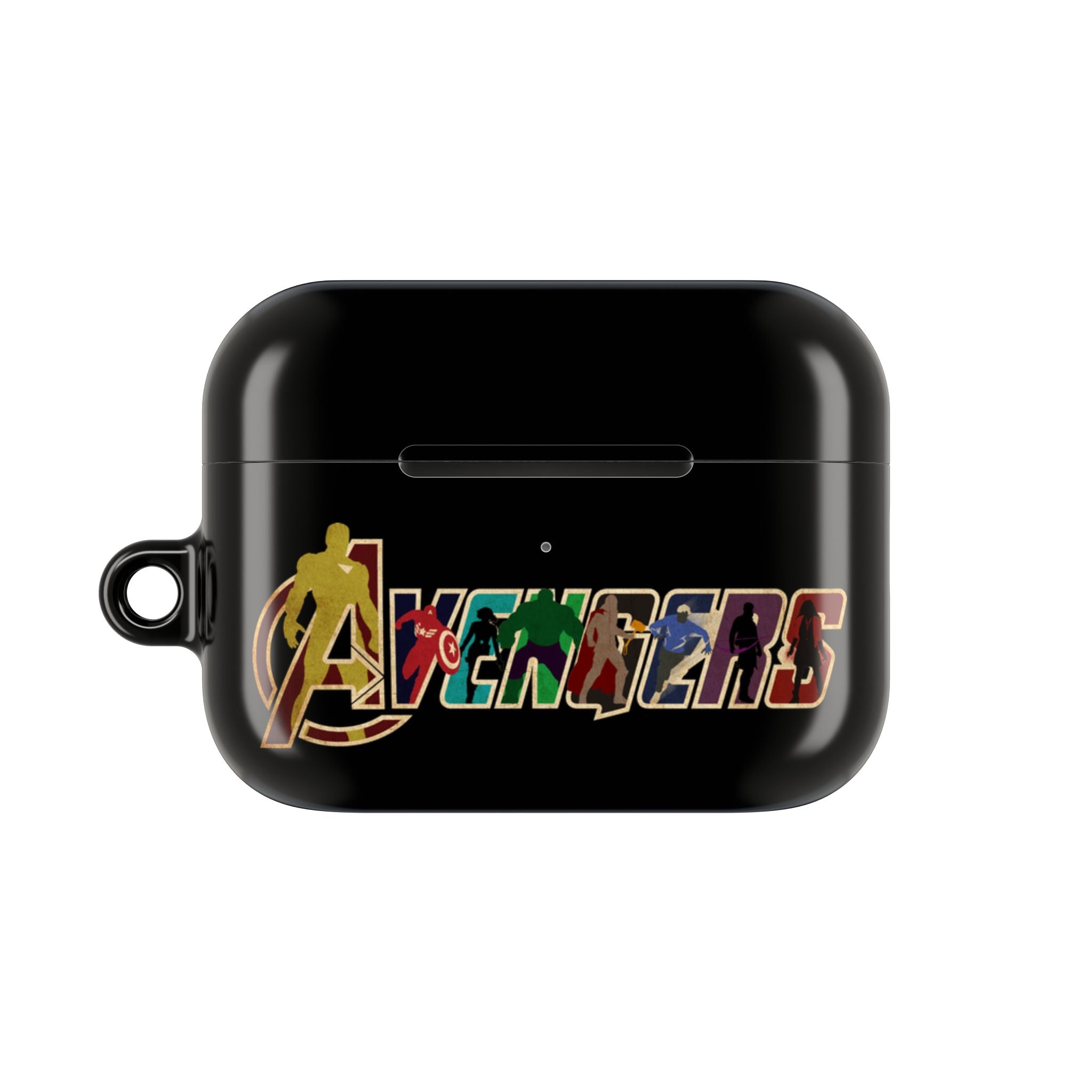 Avengers AirPod Case — Superhero Logo Protective Charging Case