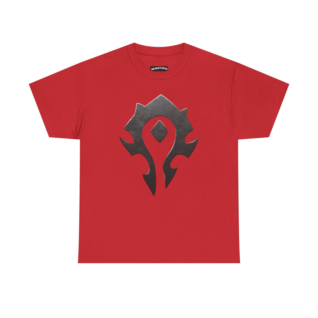 Horde Emblem Graphic Tee – World of Warcraft Gamer Faction Logo T-Shirt