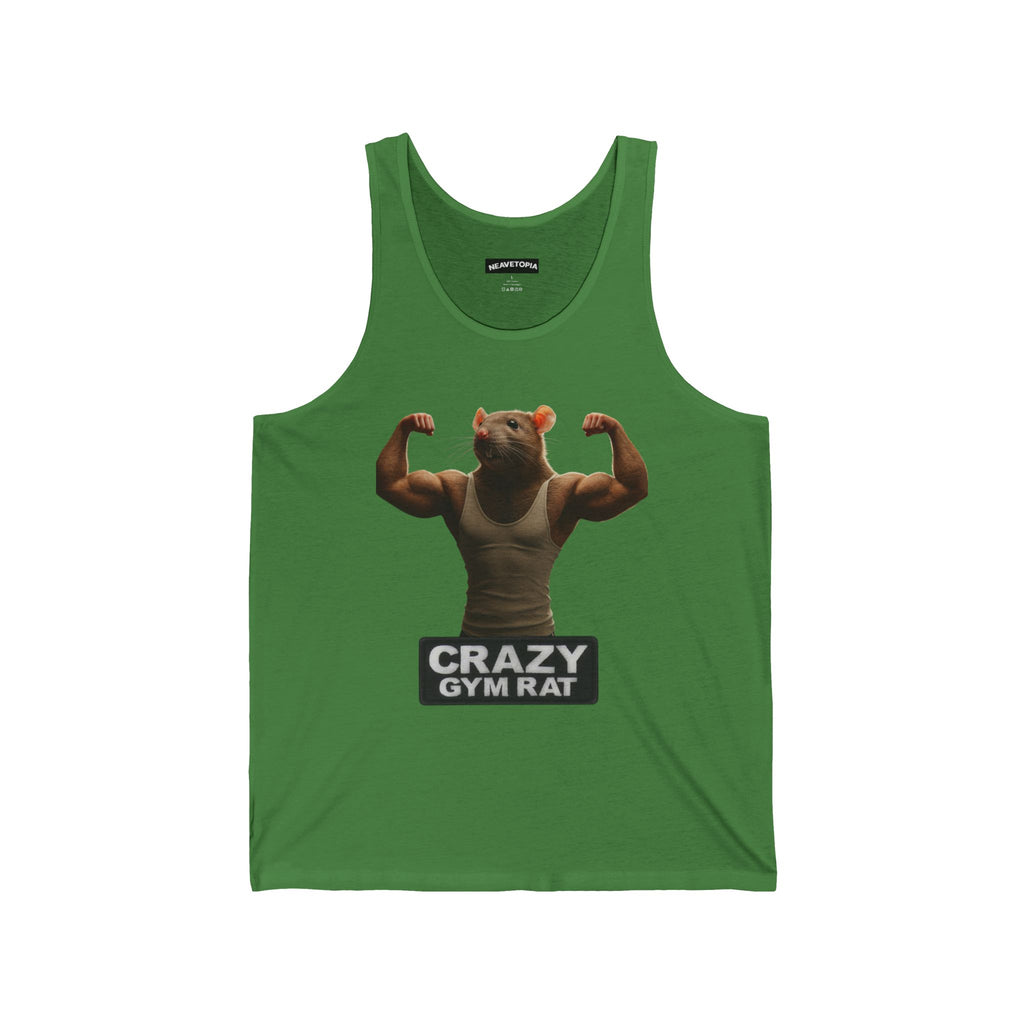 Crazy Gym Rat Tank top Shirt
