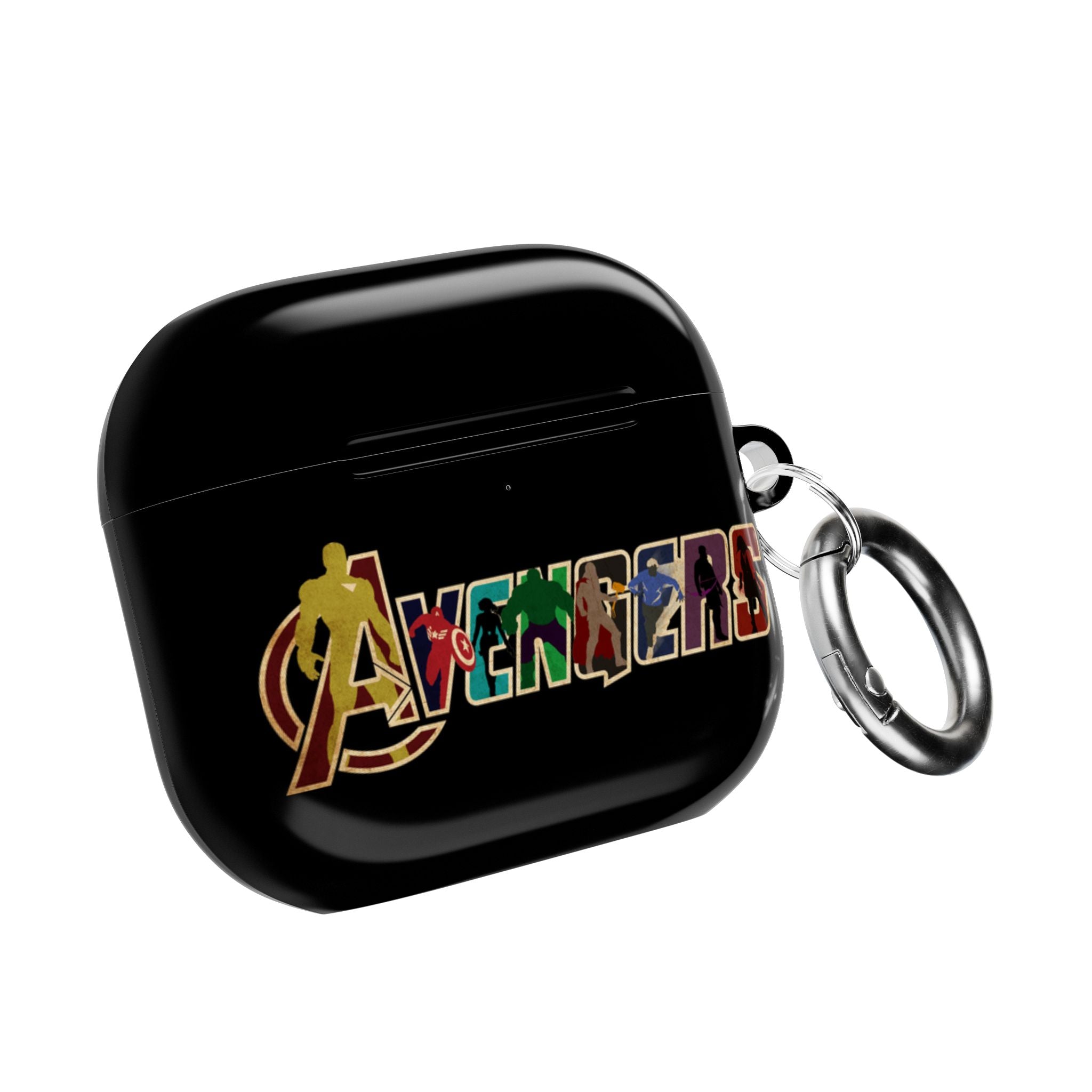 Avengers AirPod Case — Superhero Logo Protective Charging Case
