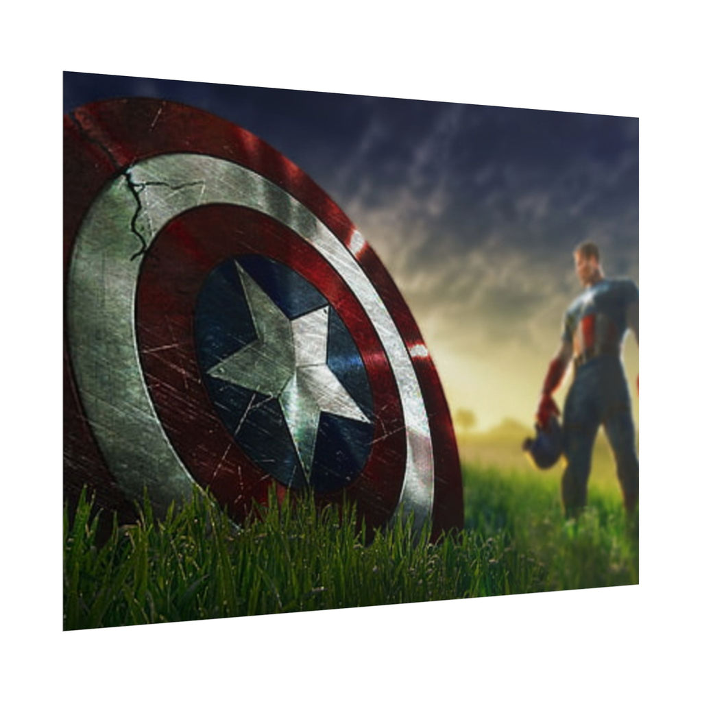 Captain America Steve Rogers — Marvel Poster