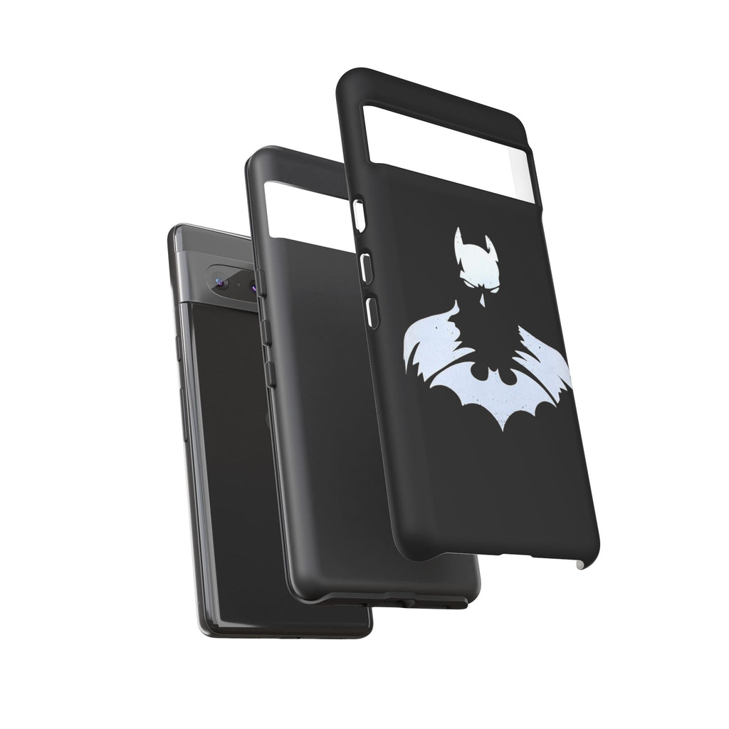 Batman Silhouette Tough Phone Case — Dark Knight Black Protective Cover