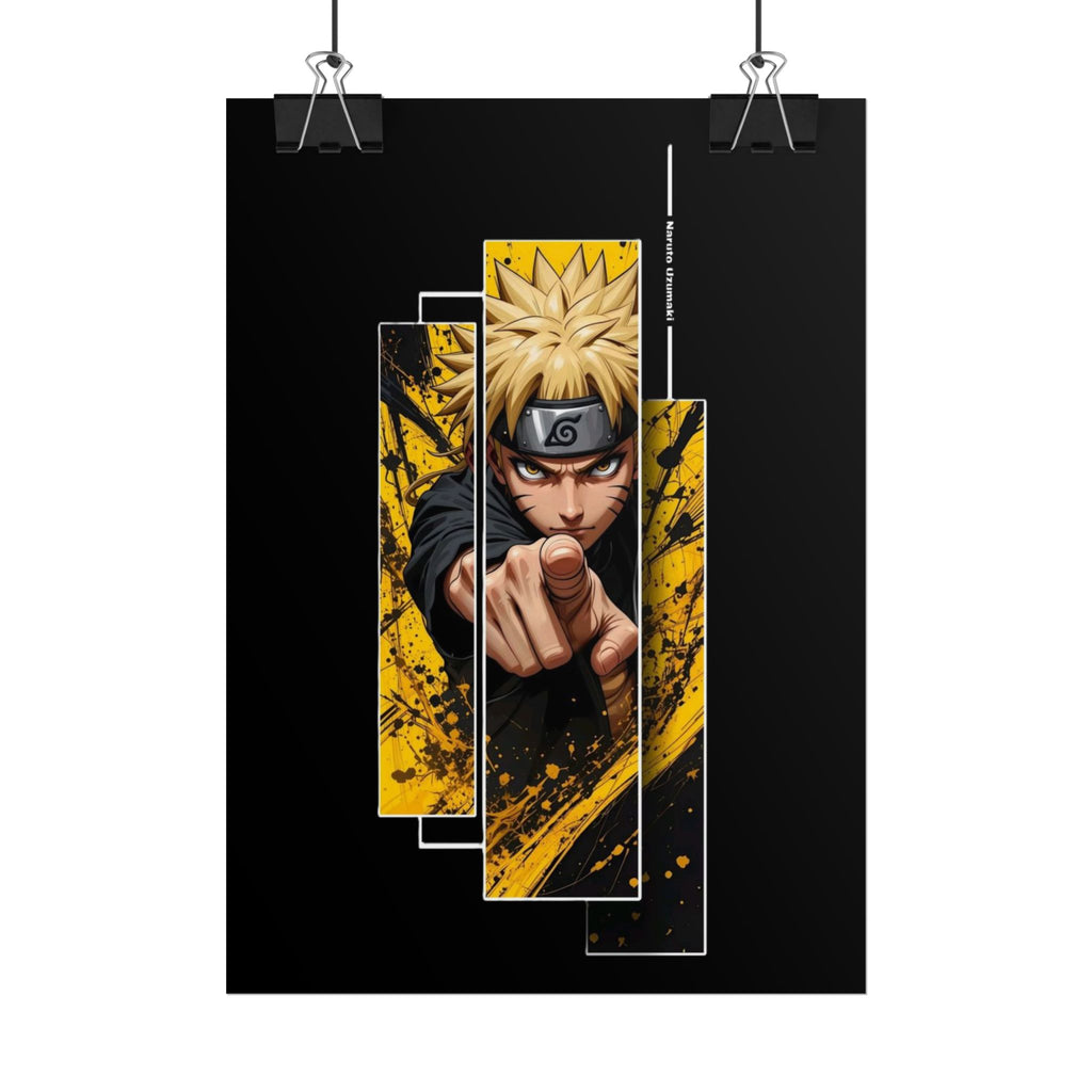 Naruto  Art Poster – Dynamic Anime Wall Print (Rolled Poster)