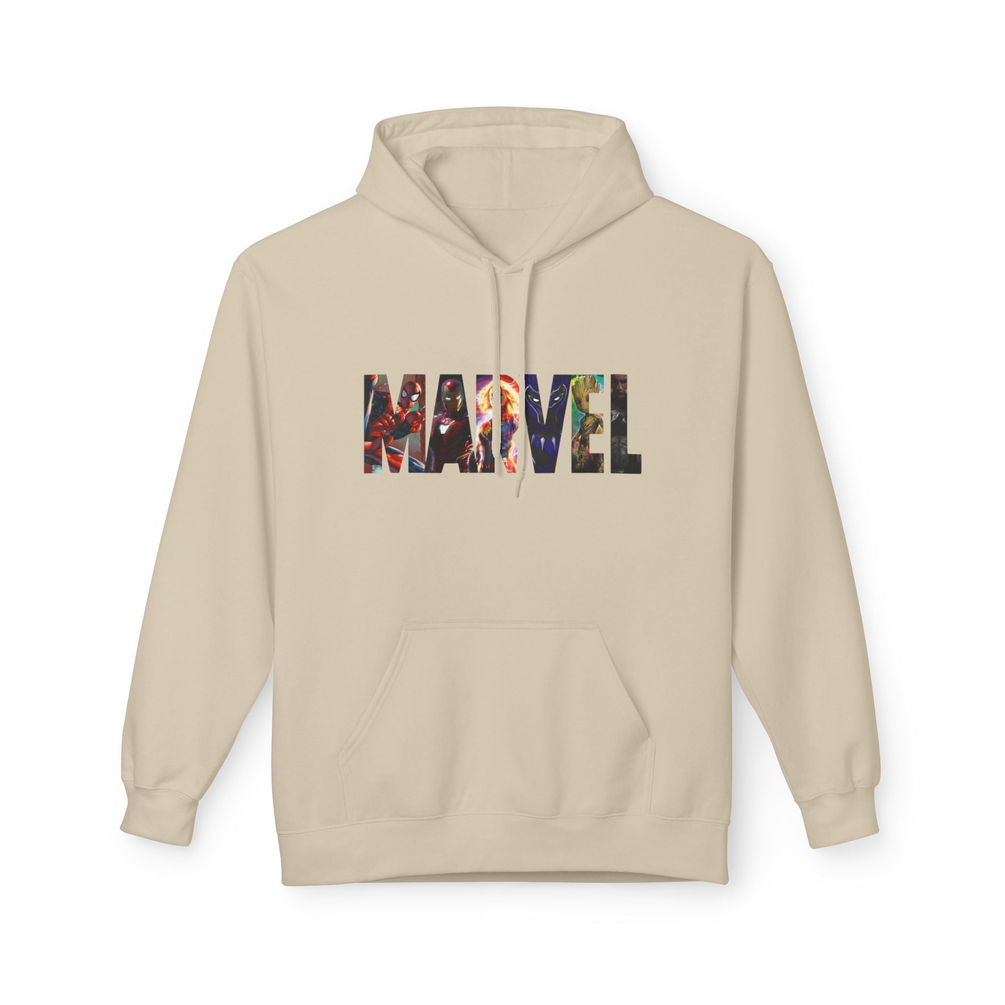 Marvel Logo Hoodie — Graphic Superhero Pullover