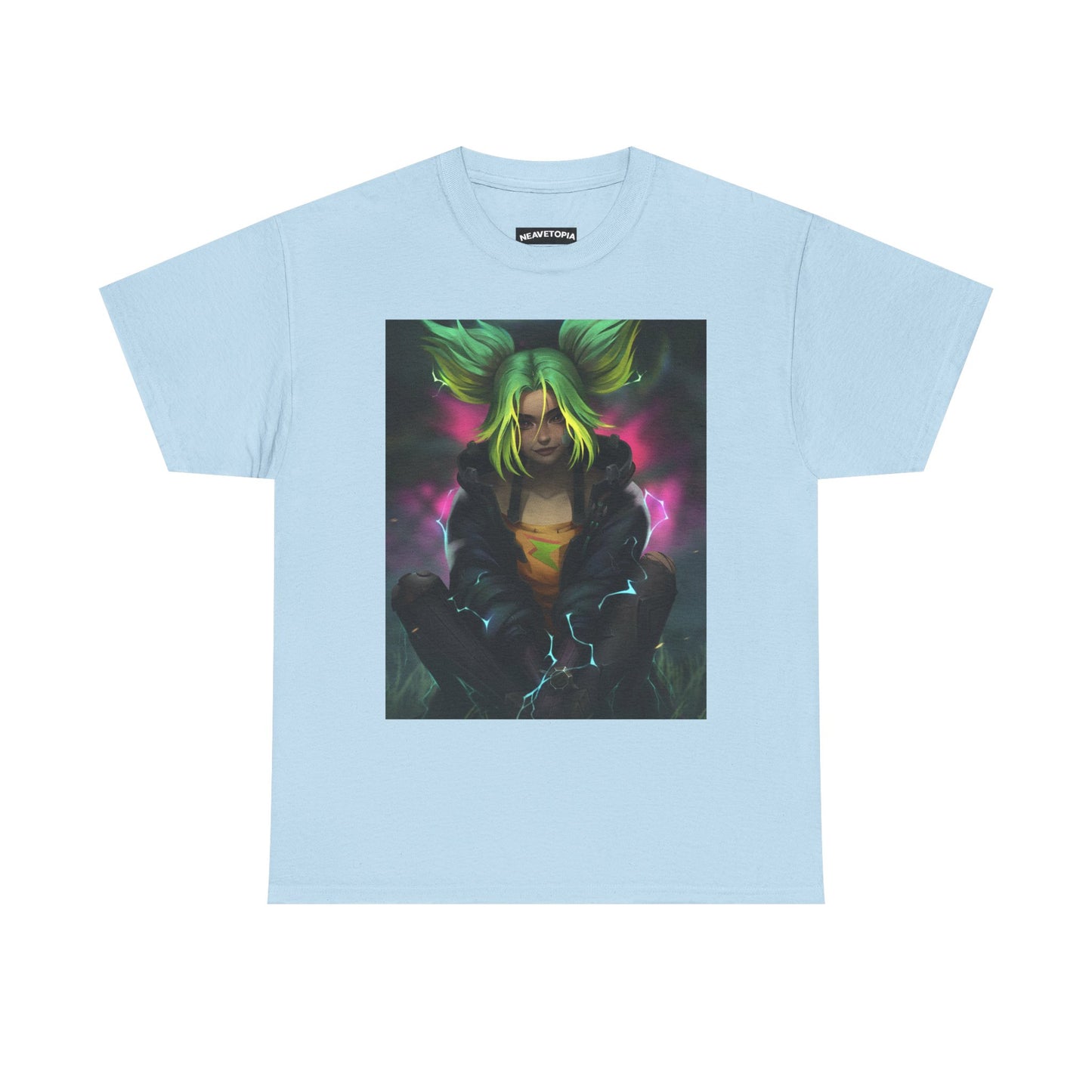 Zeri Valorant Gaming T-Shirt-Stil