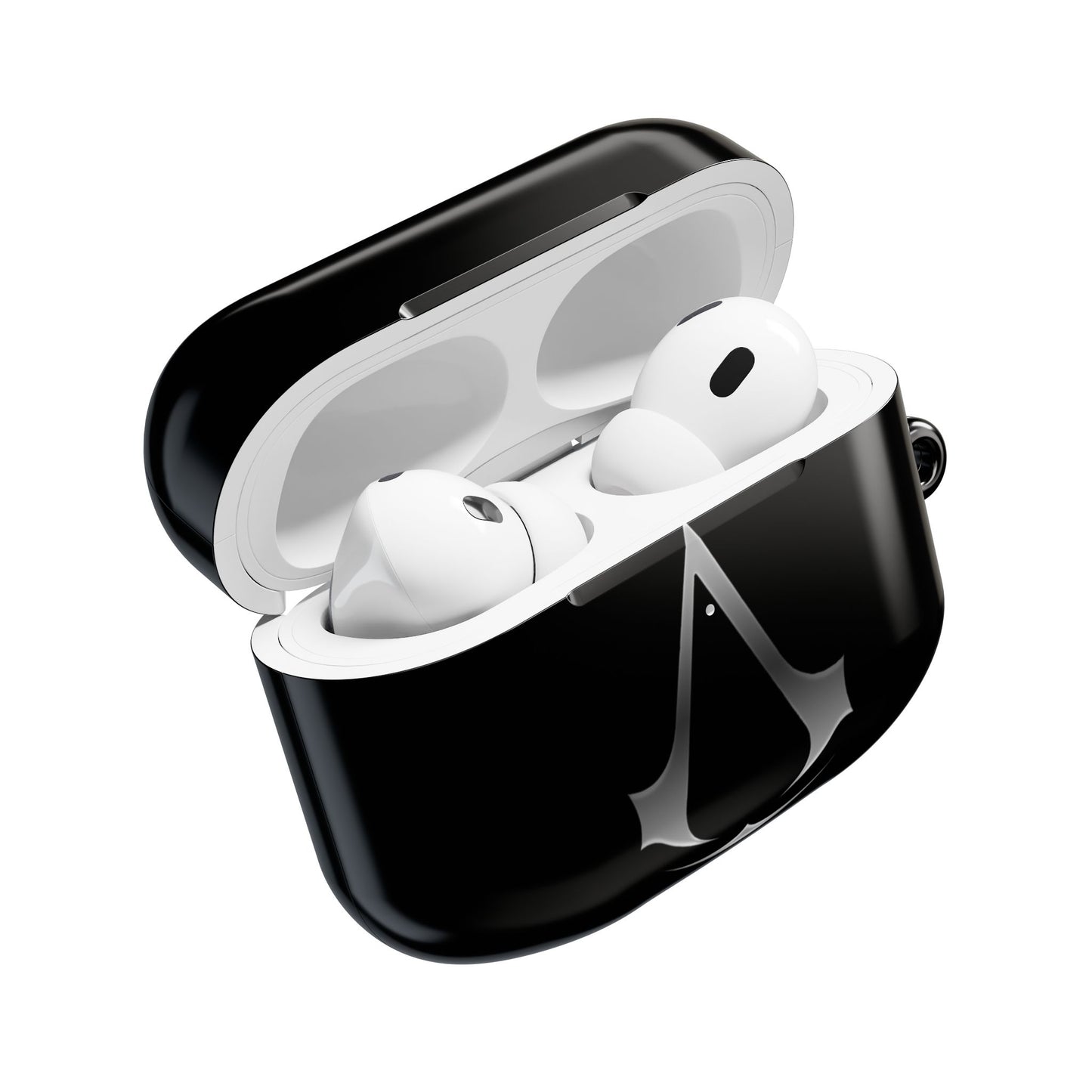 Assassin’s Creed Black AirPod Case – Logo Schutzhülle für Ladecase