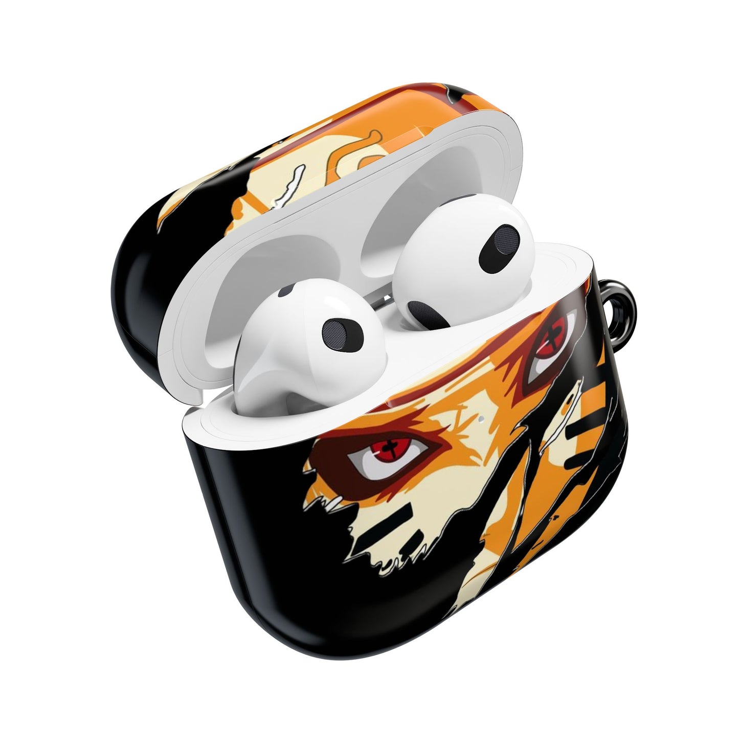 Naruto Eye AirPods Hülle – Anime Schutzhülle für Ladecase