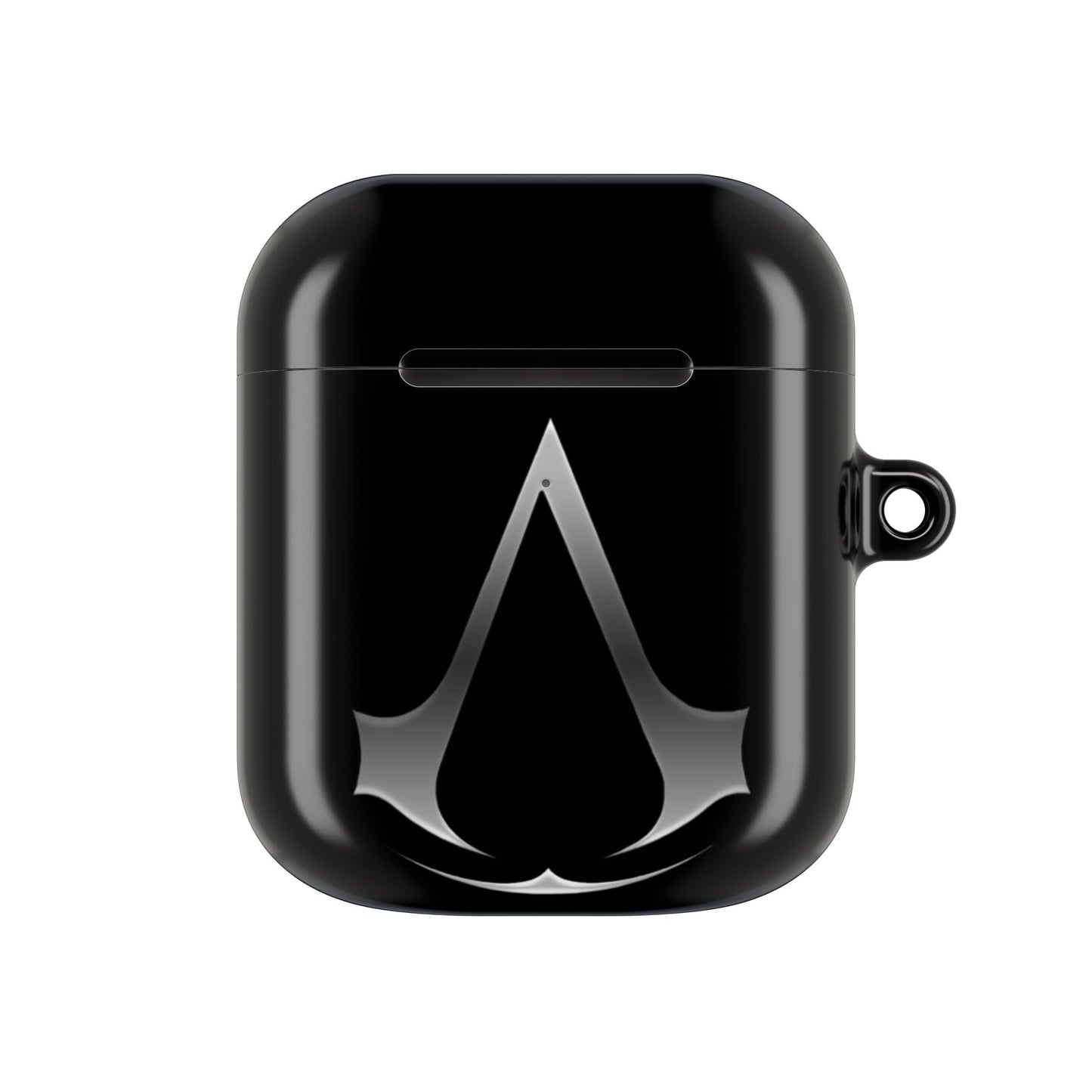Assassin’s Creed Black AirPod Case – Logo Schutzhülle für Ladecase