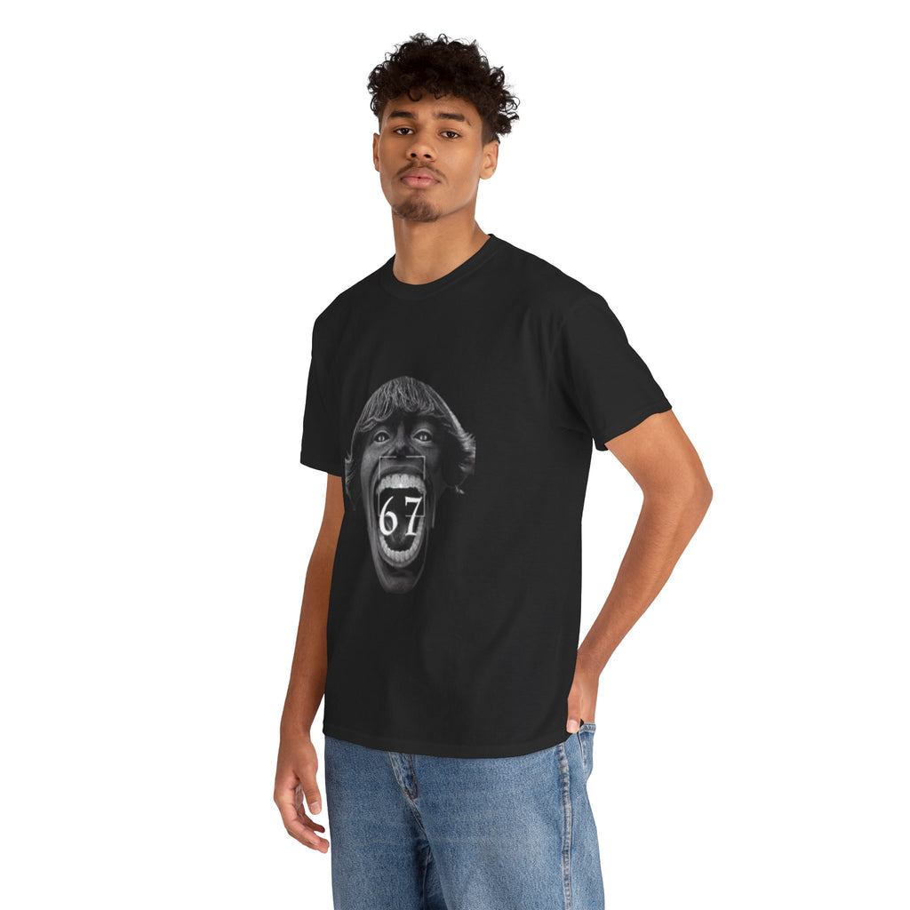 6-7, Six - Seven meme, Meme Shirt Screaming  Graphic Tee | Unisex Heavy Cotton Shirt, Unique Streetwear Fashion, Casual Wear,