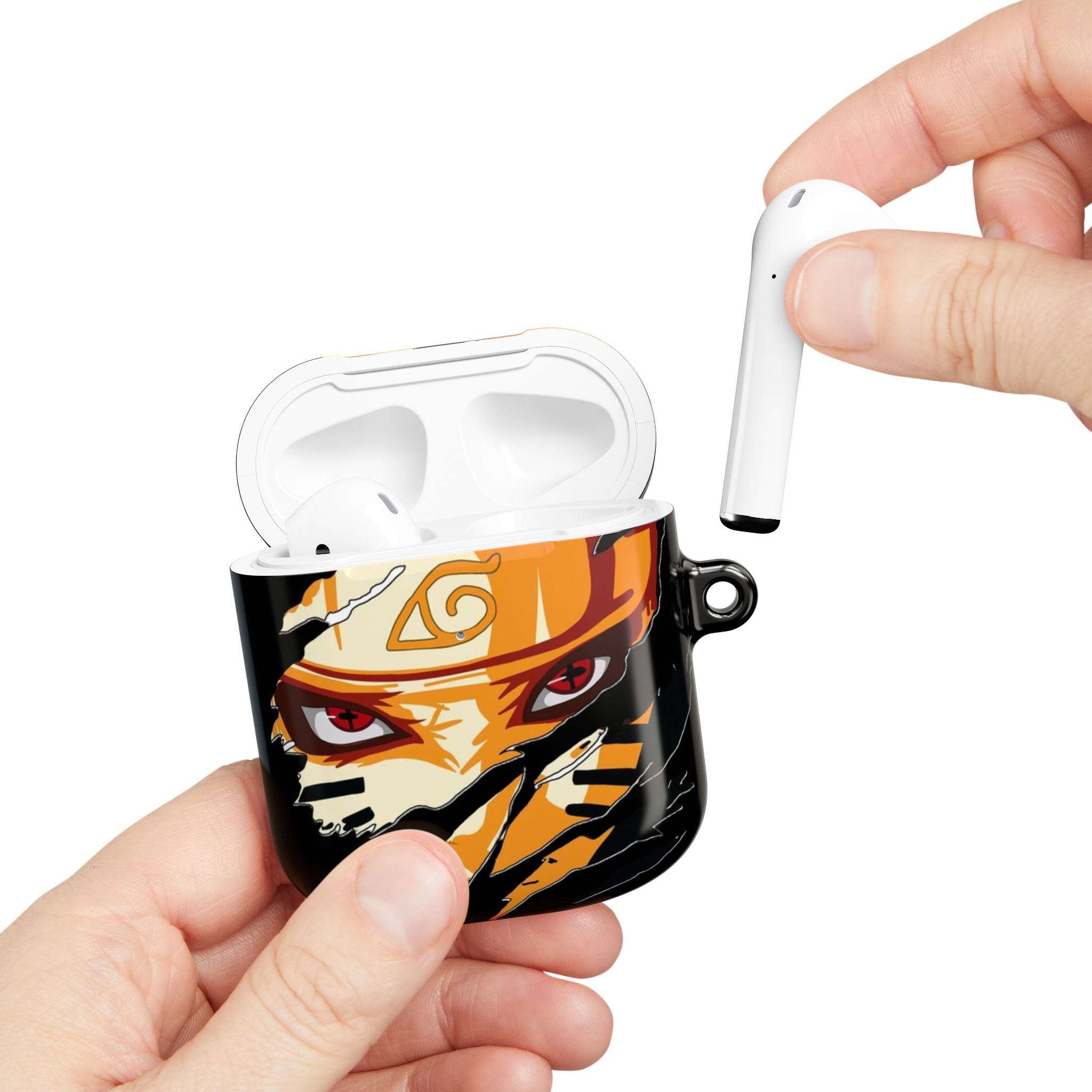 Naruto Nine-Tails Eye AirPod Case – Anime Protective Charging Case