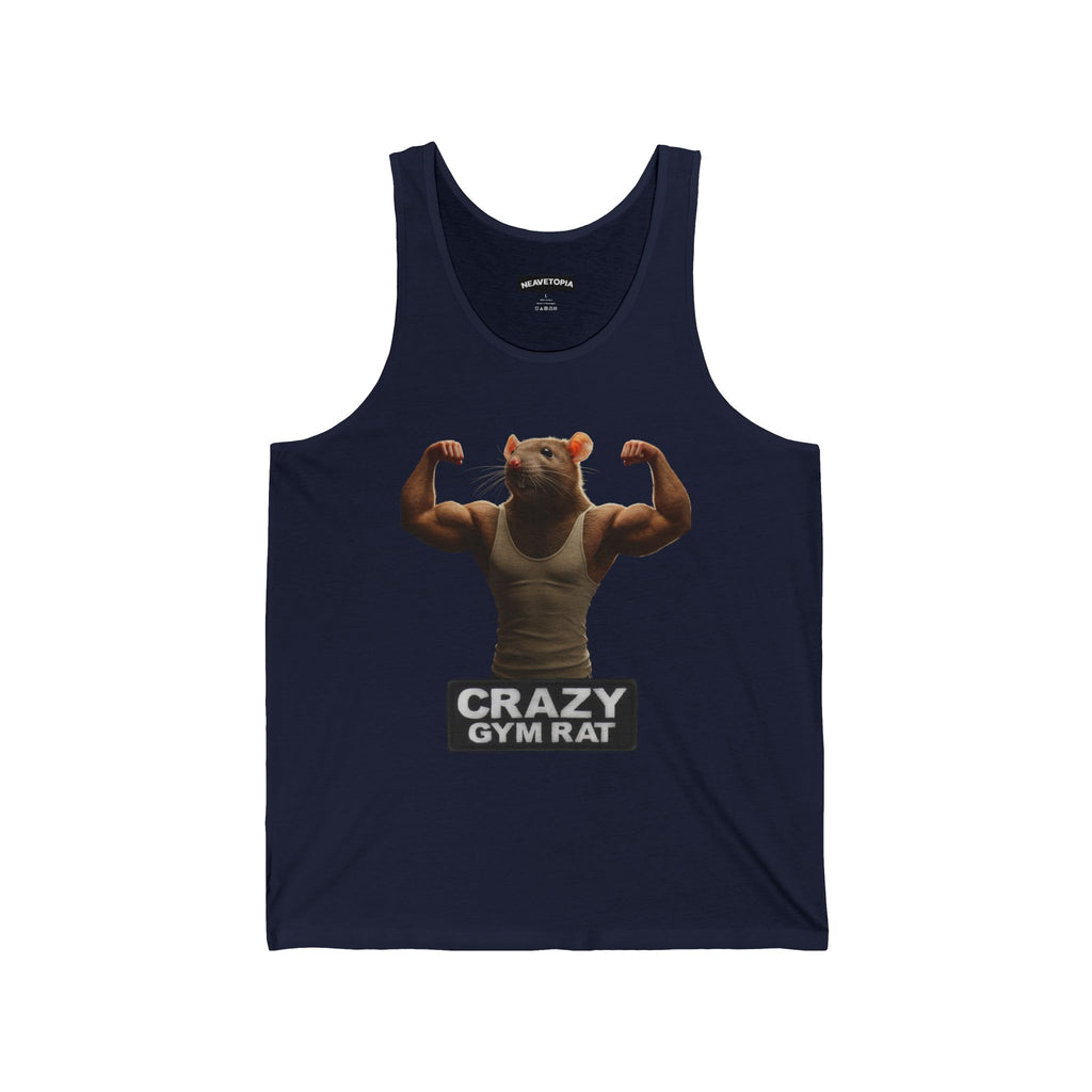 Crazy Gym Rat Tank top Shirt
