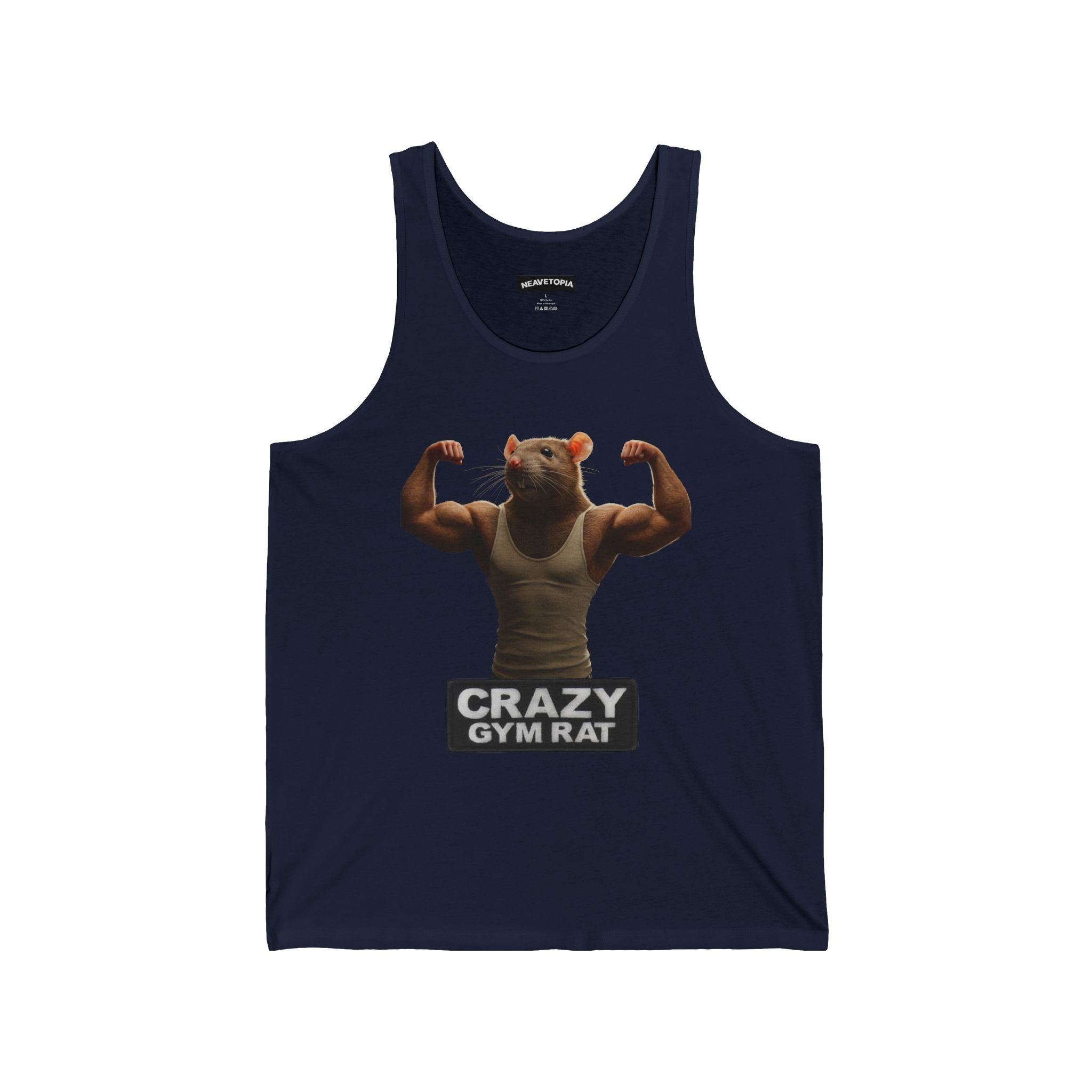 Crazy Gym Rat Tank top Shirt