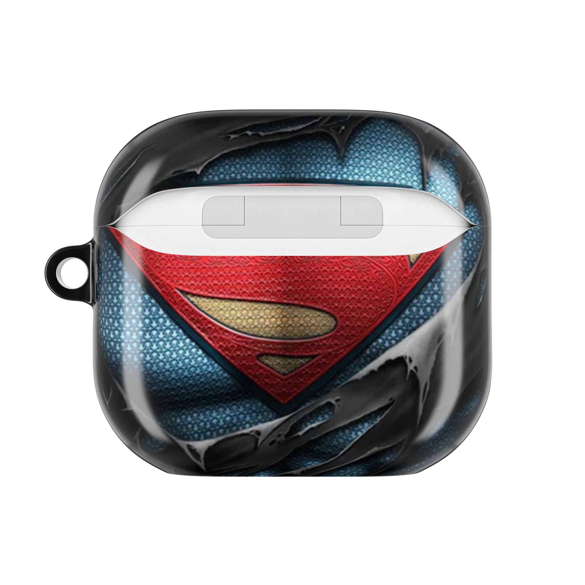 Superman Logo AirPod Case — Heroic Comic Superhero Protective Cover