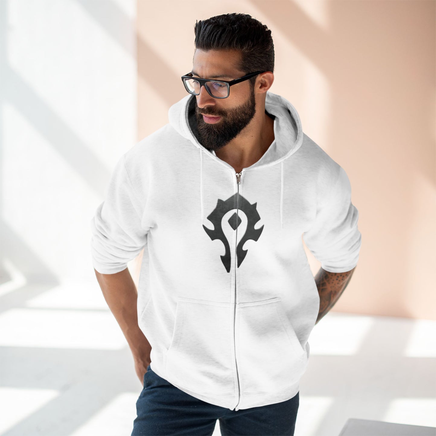 Unisex World of Warcraft Kapuzenpullover Horde WoW Emblem