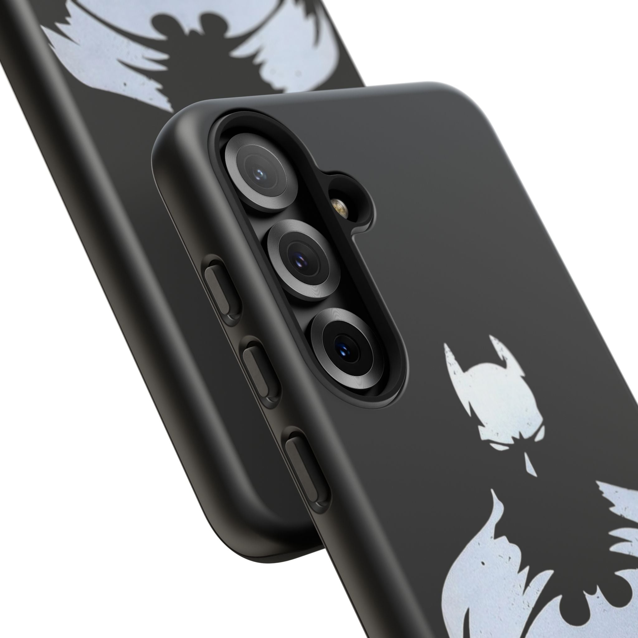 Batman Silhouette Tough Phone Case — Dark Knight Black Protective Cover