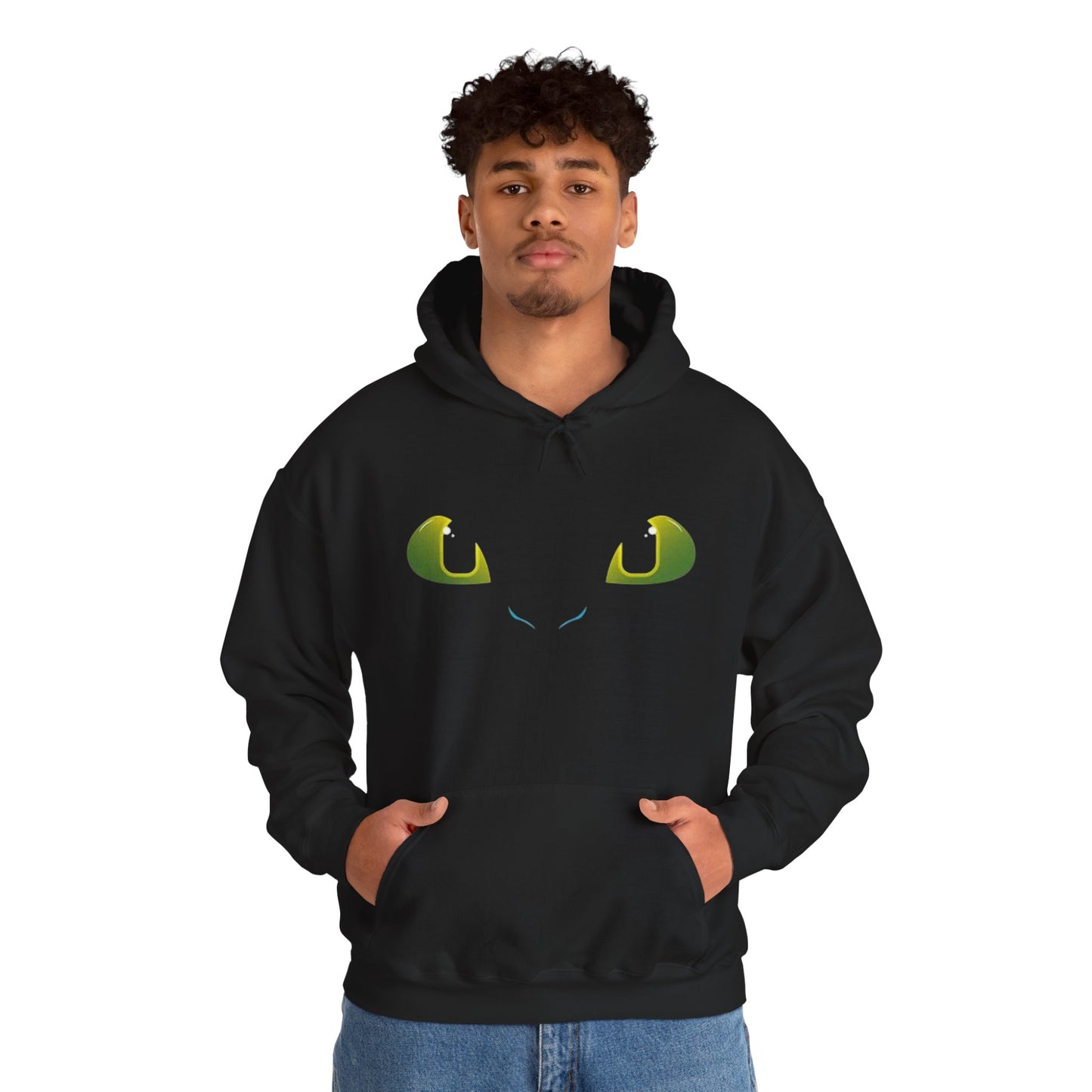 How to Train Your Dragon Toothless Hoodie Eyes