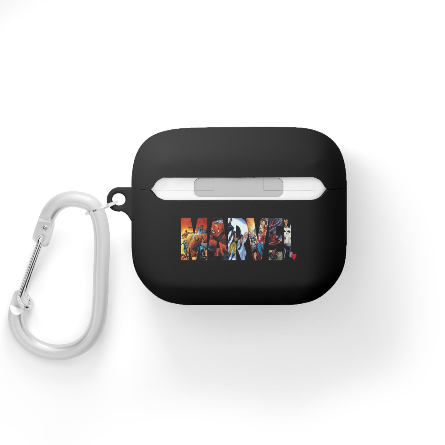 AirPods Hülle — Marvel Helden Collage Cover