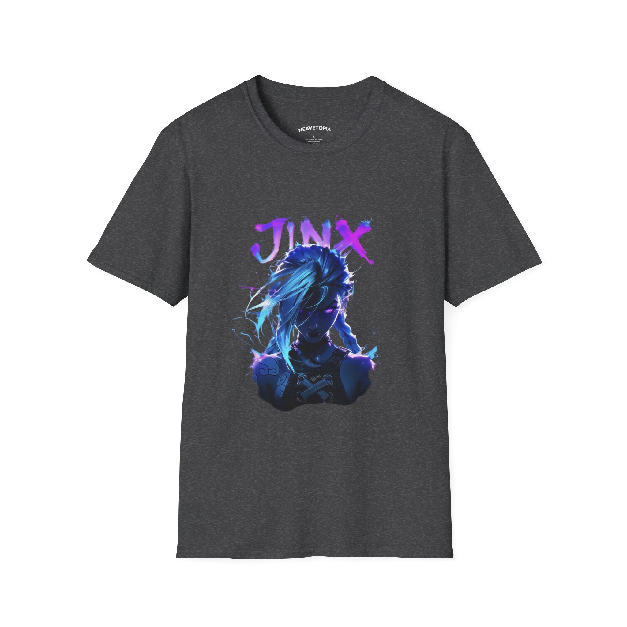 Copy of Jinxy Graffiti Portrait T-Shirt |  Street Art Style