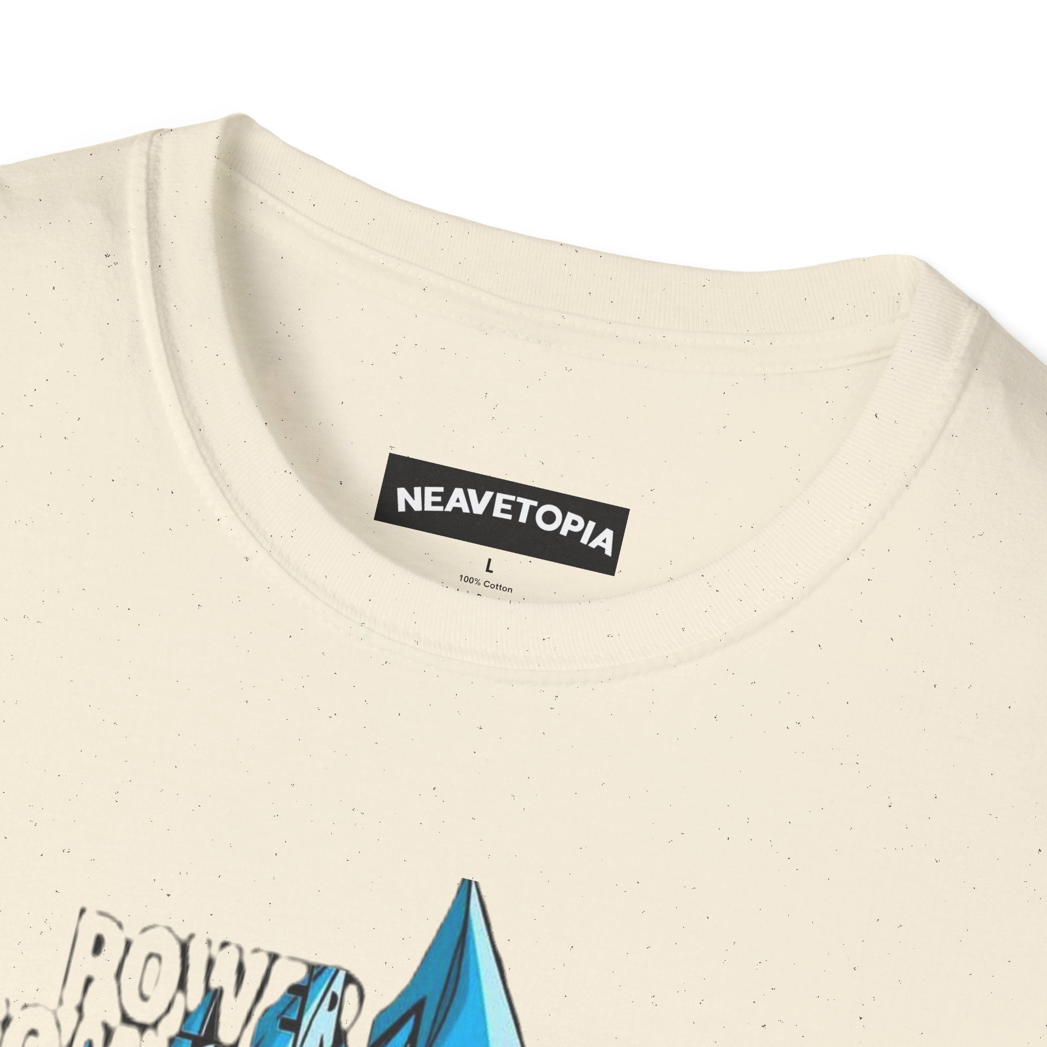 T-Shirt — Blue Super Saiyan Split Face Graphic Quote - Limited Edition