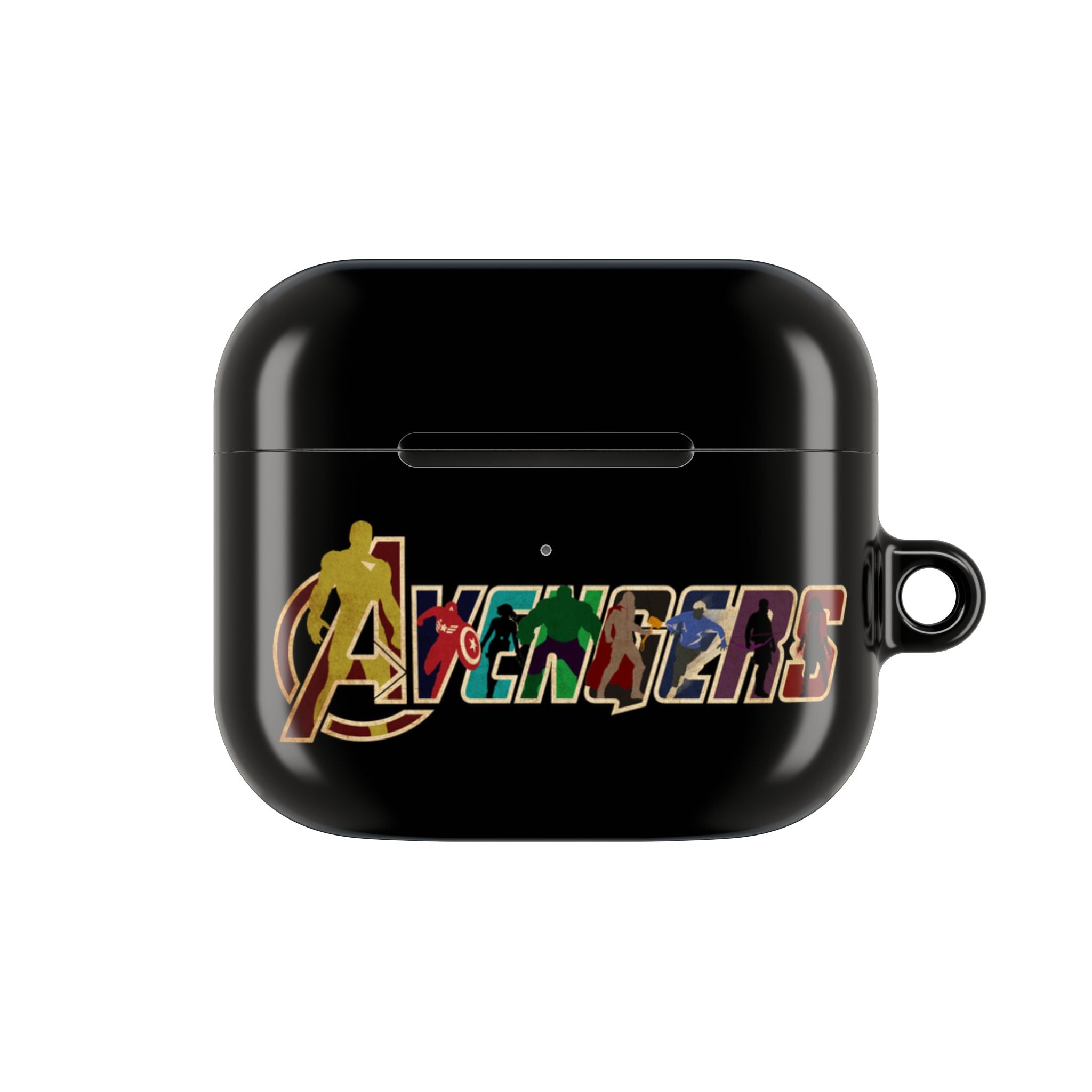 Avengers AirPod Case — Superhero Logo Protective Charging Case