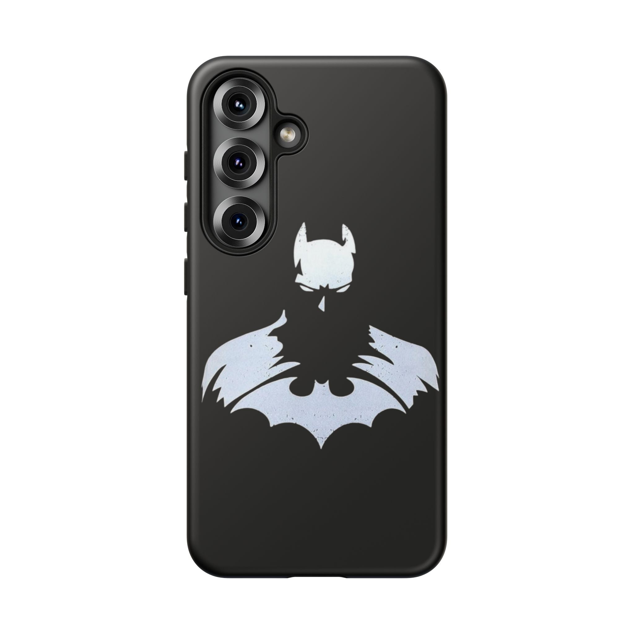 Batman Silhouette Tough Phone Case — Dark Knight Black Protective Cover