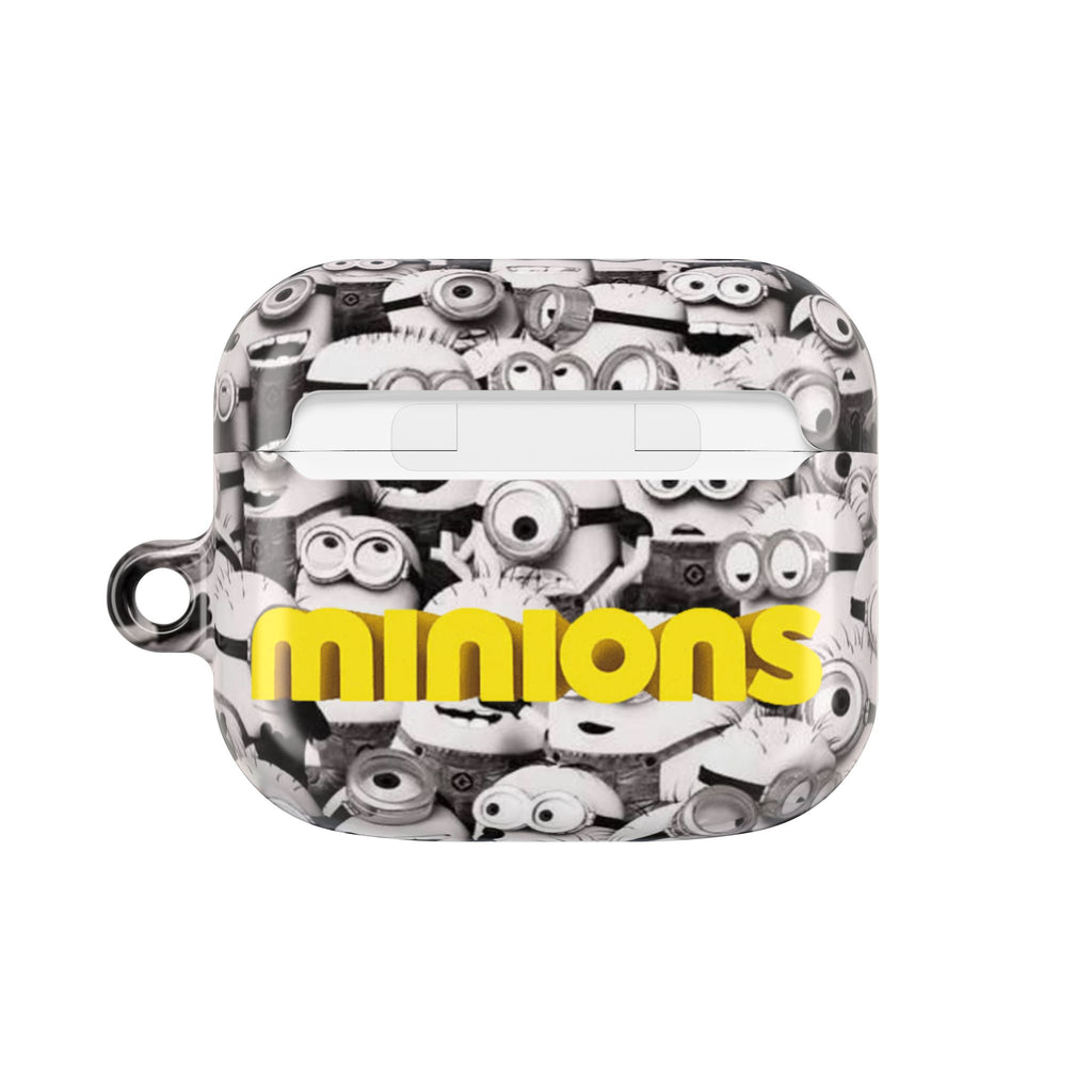 Minions Graphic AirPod Case – Yellow Logo