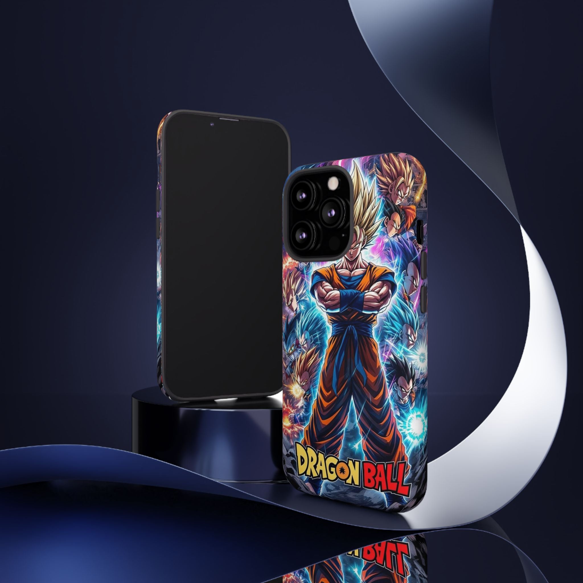 Dragon Ball Super Saiyan Phone Case — Goku Anime Tough Case