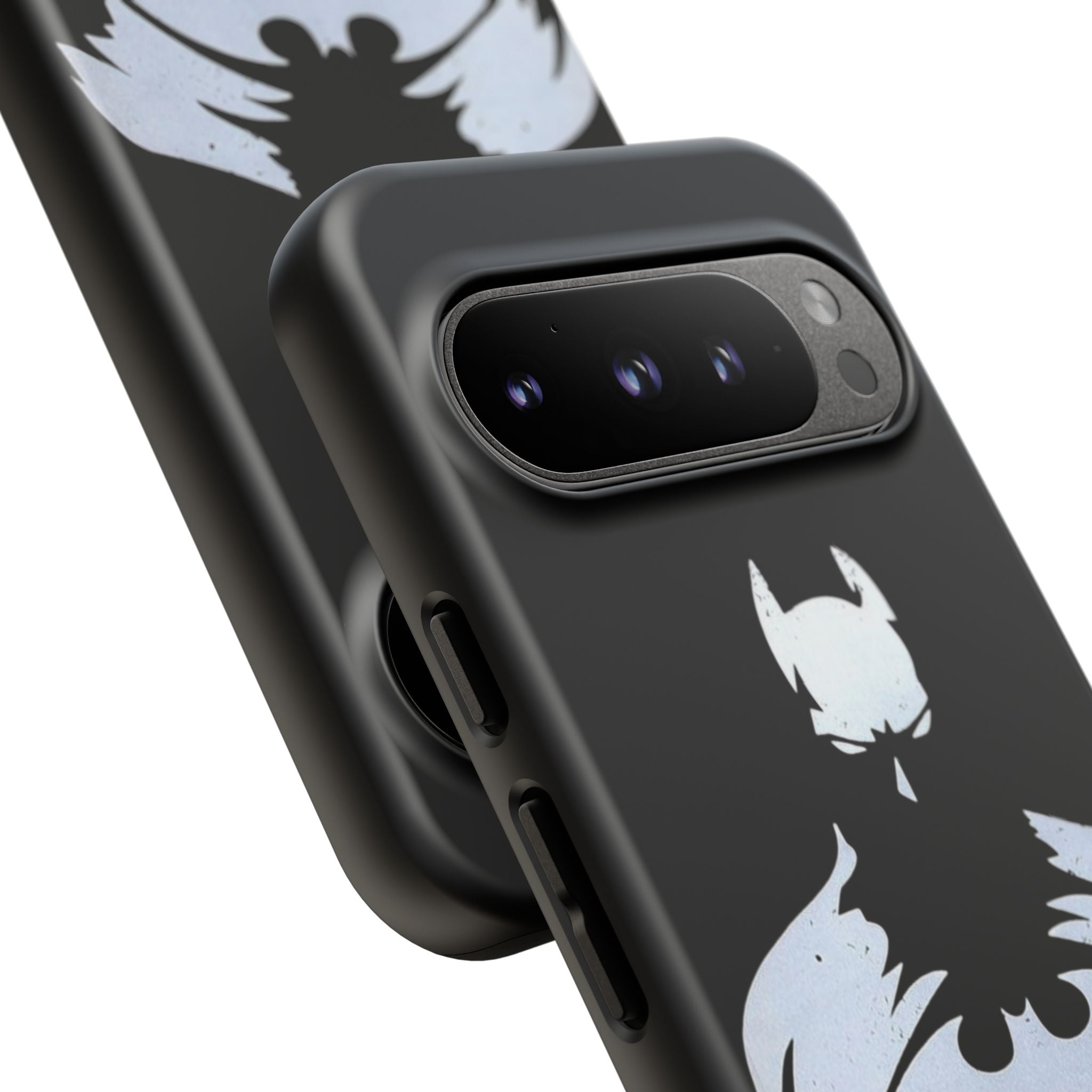 Batman Silhouette Tough Phone Case — Dark Knight Black Protective Cover