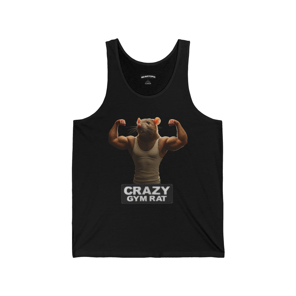 Crazy Gym Rat Tank top Shirt