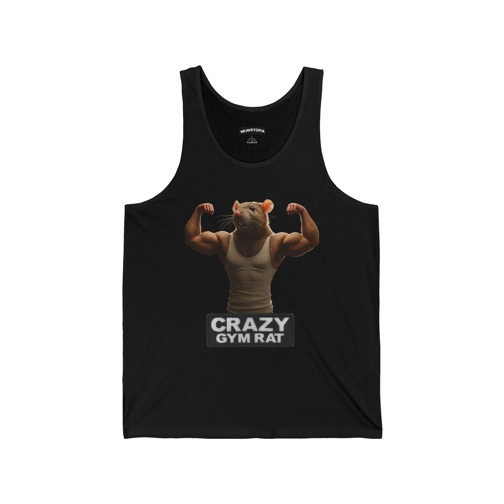 Crazy Gym Rat Tank top Shirt