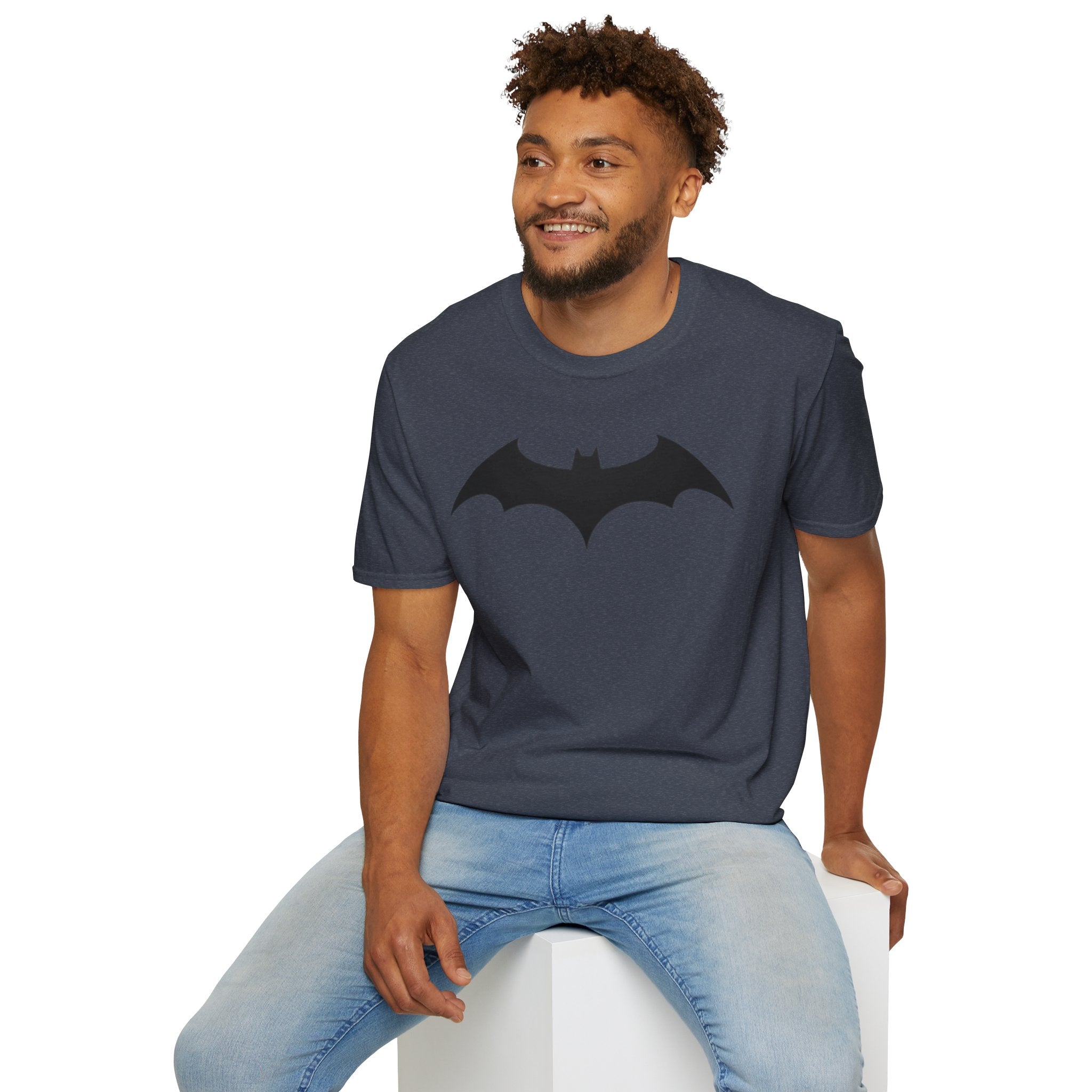 Batman Emblem Logo T-Shirt | Minimal Batman Logo Tee