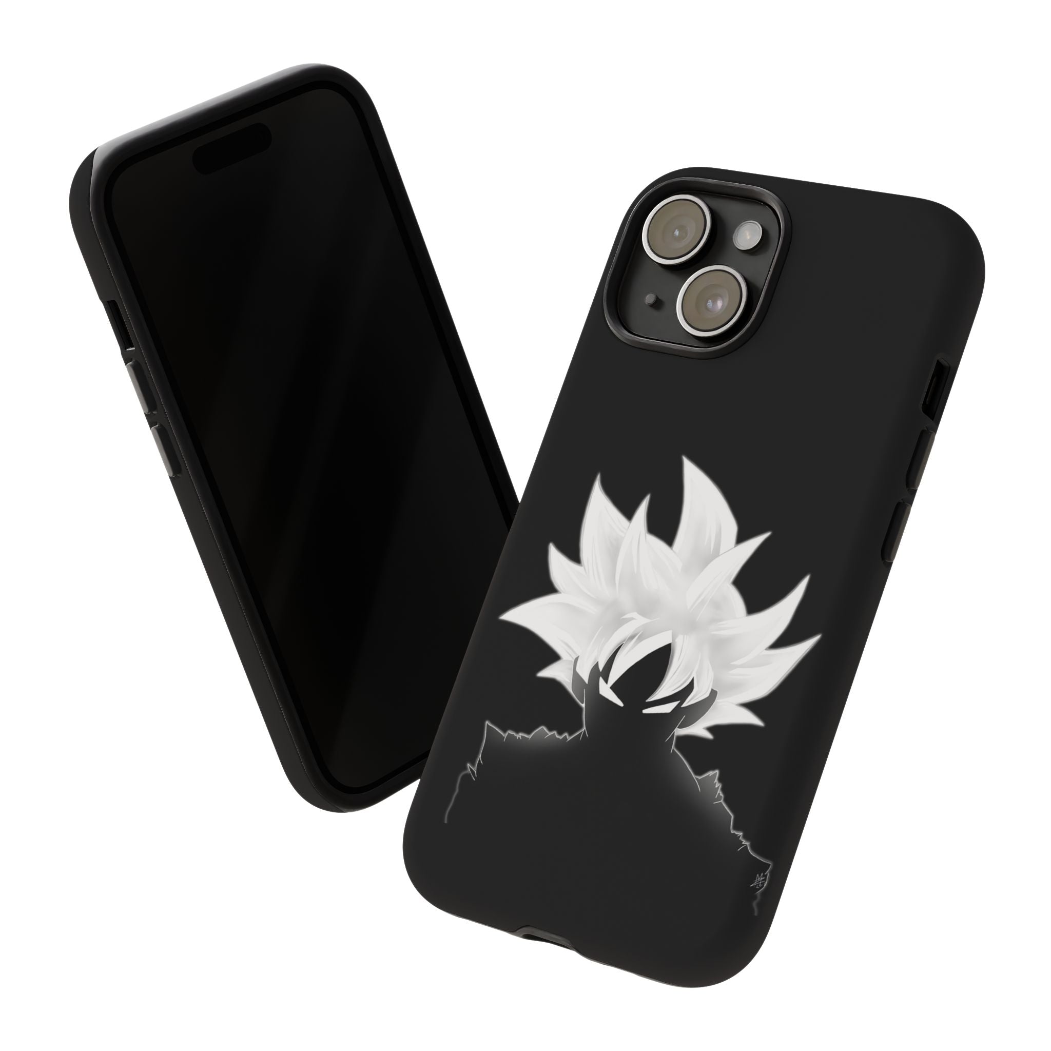 Anime Dragon Ball Goku Silhouette Tough Phone Case