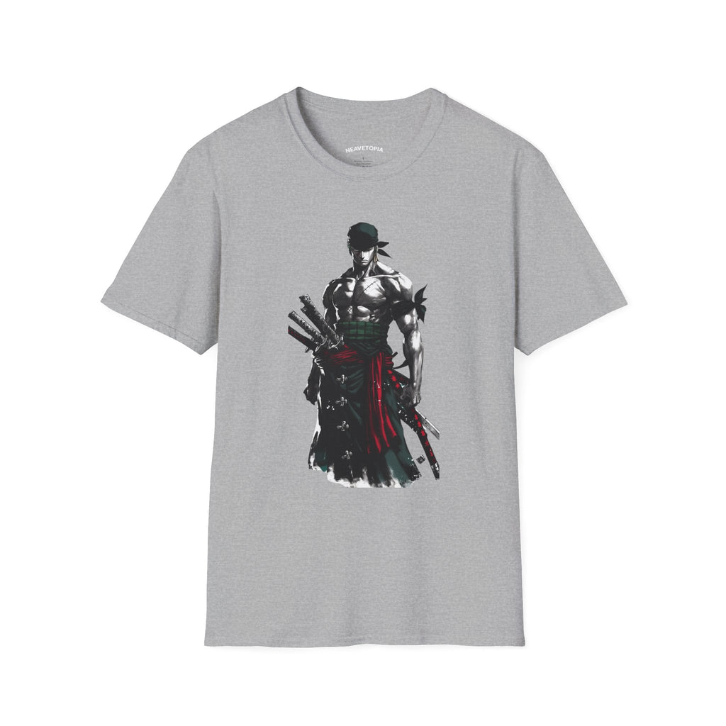 One Piece Zoro  Graffiti Portrait T-Shirt |  Street Art Style