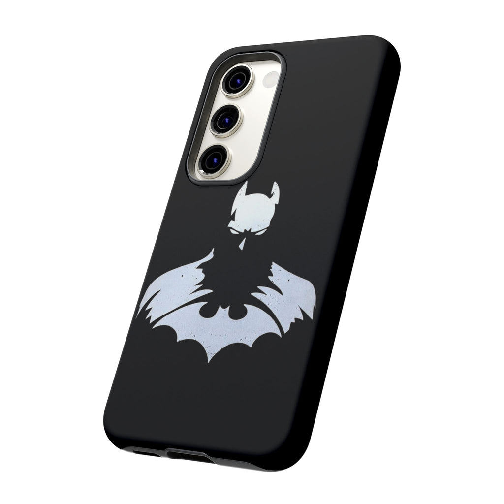 Batman Silhouette Tough Phone Case — Dark Knight Black Protective Cover