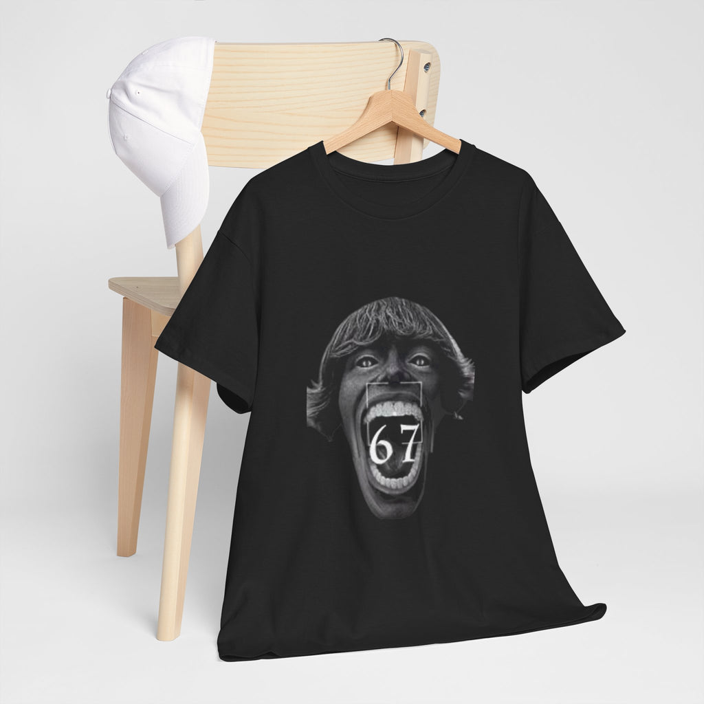 6-7, Six - Seven meme, Meme Shirt Screaming  Graphic Tee | Unisex Heavy Cotton Shirt, Unique Streetwear Fashion, Casual Wear,