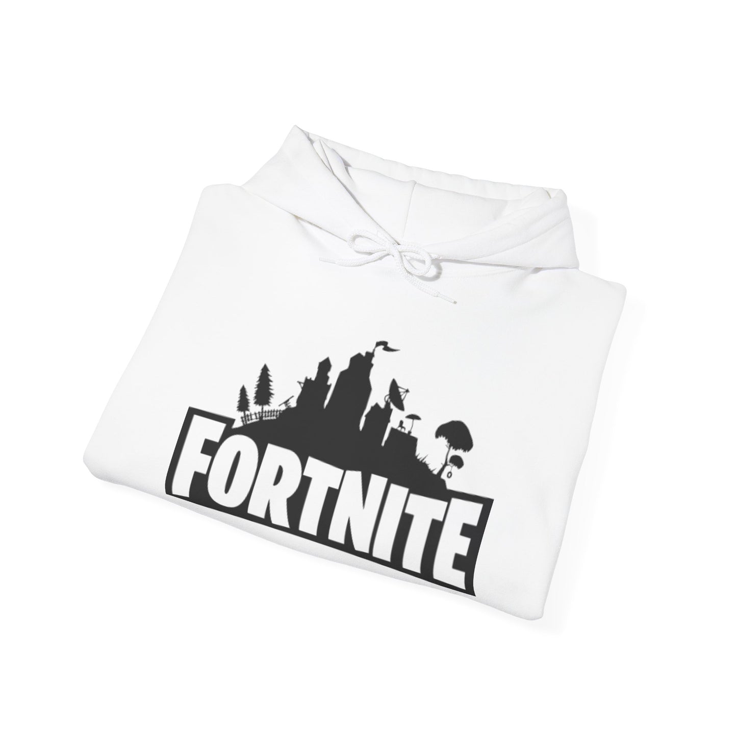 Fortnite Logo Hoodie — Gamer-Kapuzenpullover