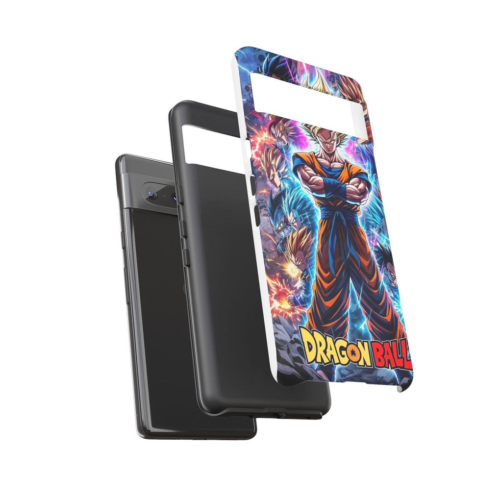 Dragon Ball Super Saiyan Phone Case — Goku Anime Tough Case