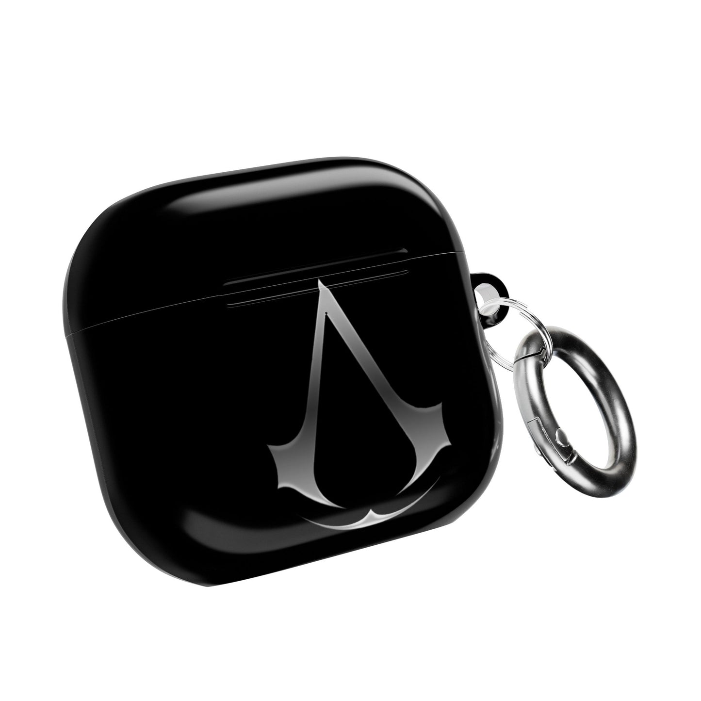 Assassin’s Creed Black AirPod Case – Logo Schutzhülle für Ladecase