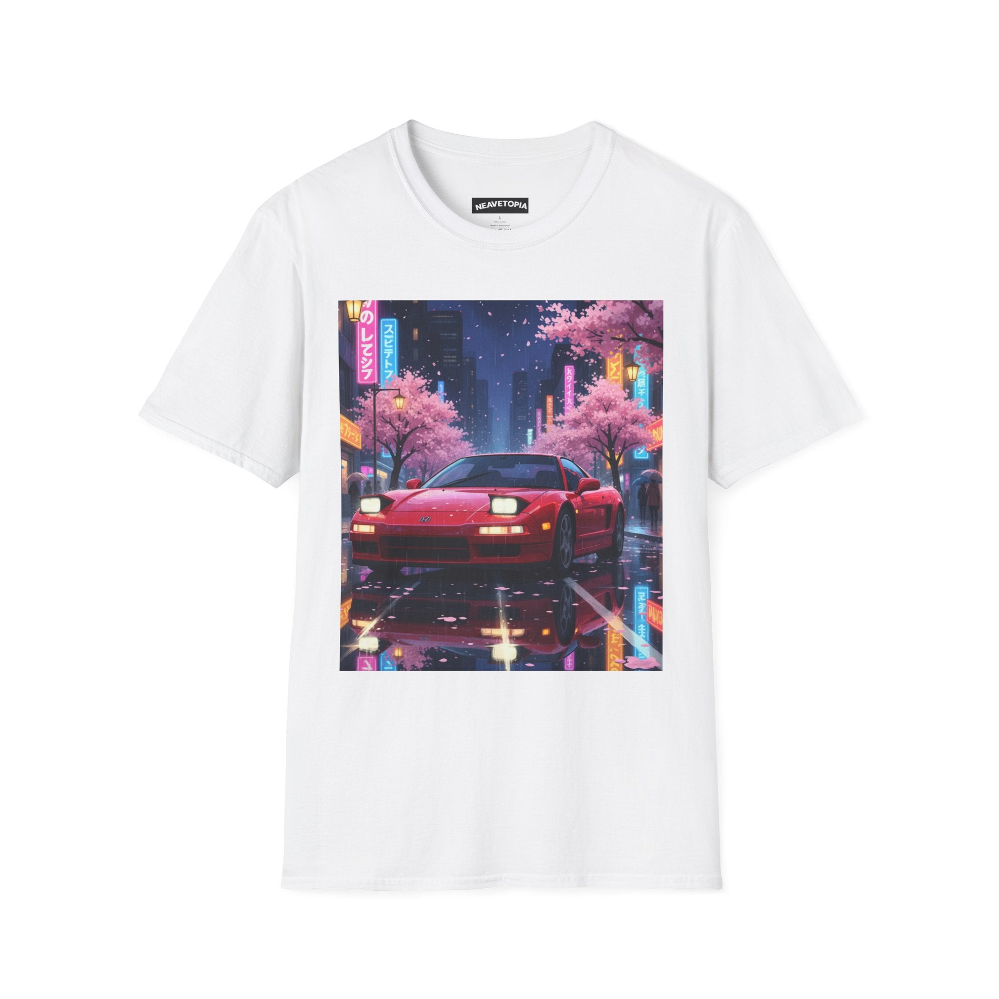 Anime Retro Sports Car T-Shirt Honda NSX | Perfect for Car Enthusiasts, Gift for Birthdays, Casual Everyday Wear, Vintage Vibe